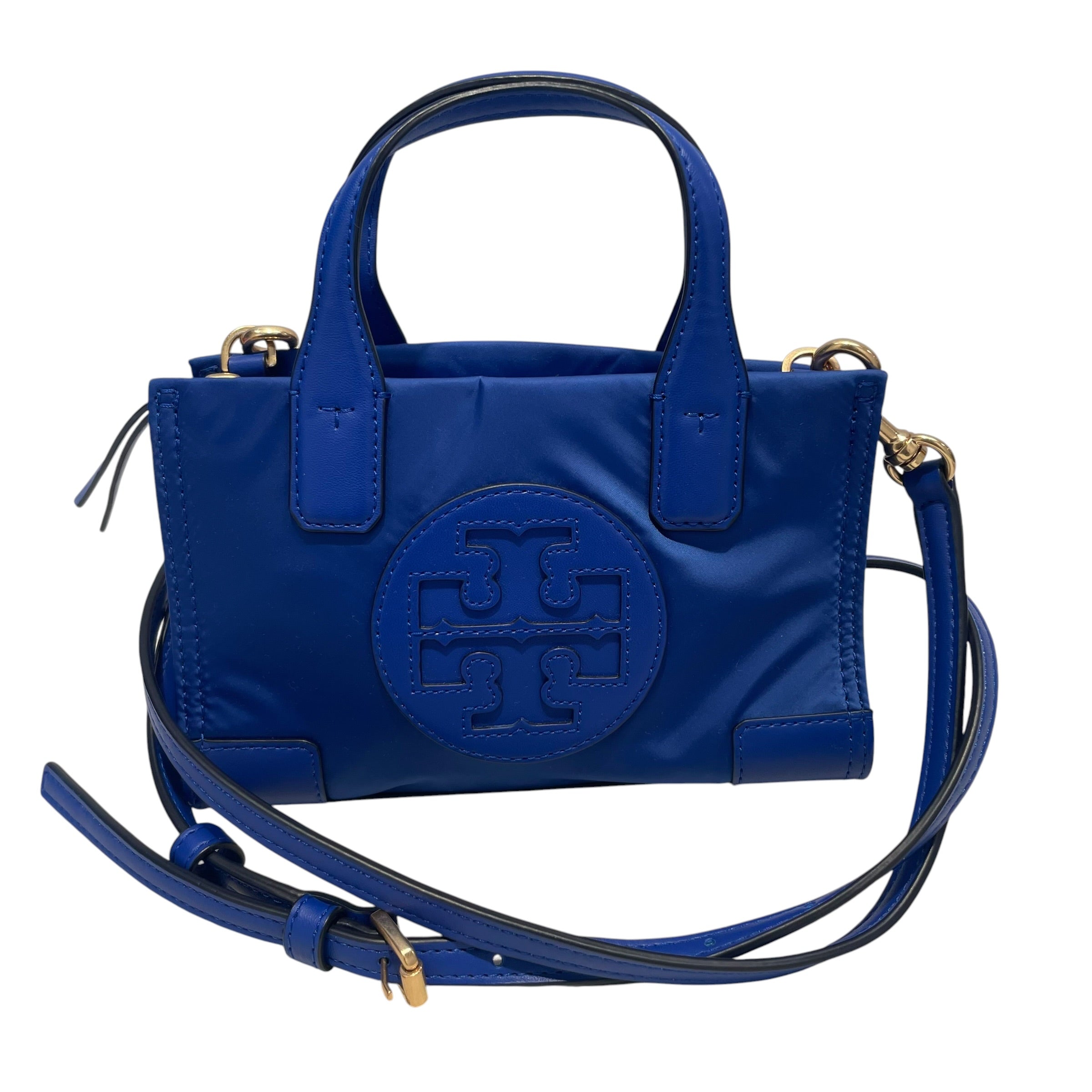 TORY BURCH/Cross Body Bag/Leather/BLU/GLD HARDWARE view 1