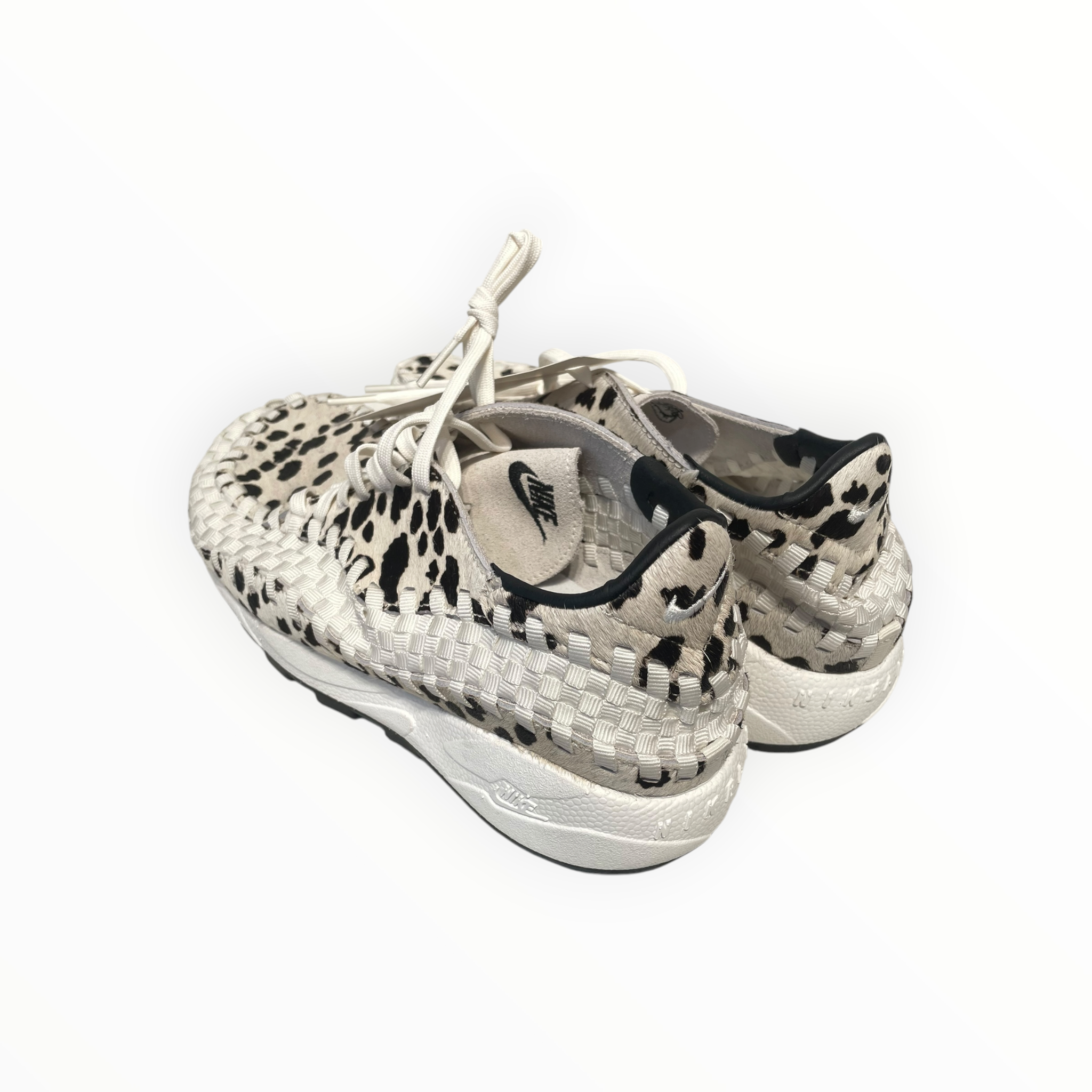 NIKE/AIR FOOTSCAPE WOVEN/Low-Sneakers/US 11.5/Animal Pattern/Fur/WHT/FB1959-102 view 2