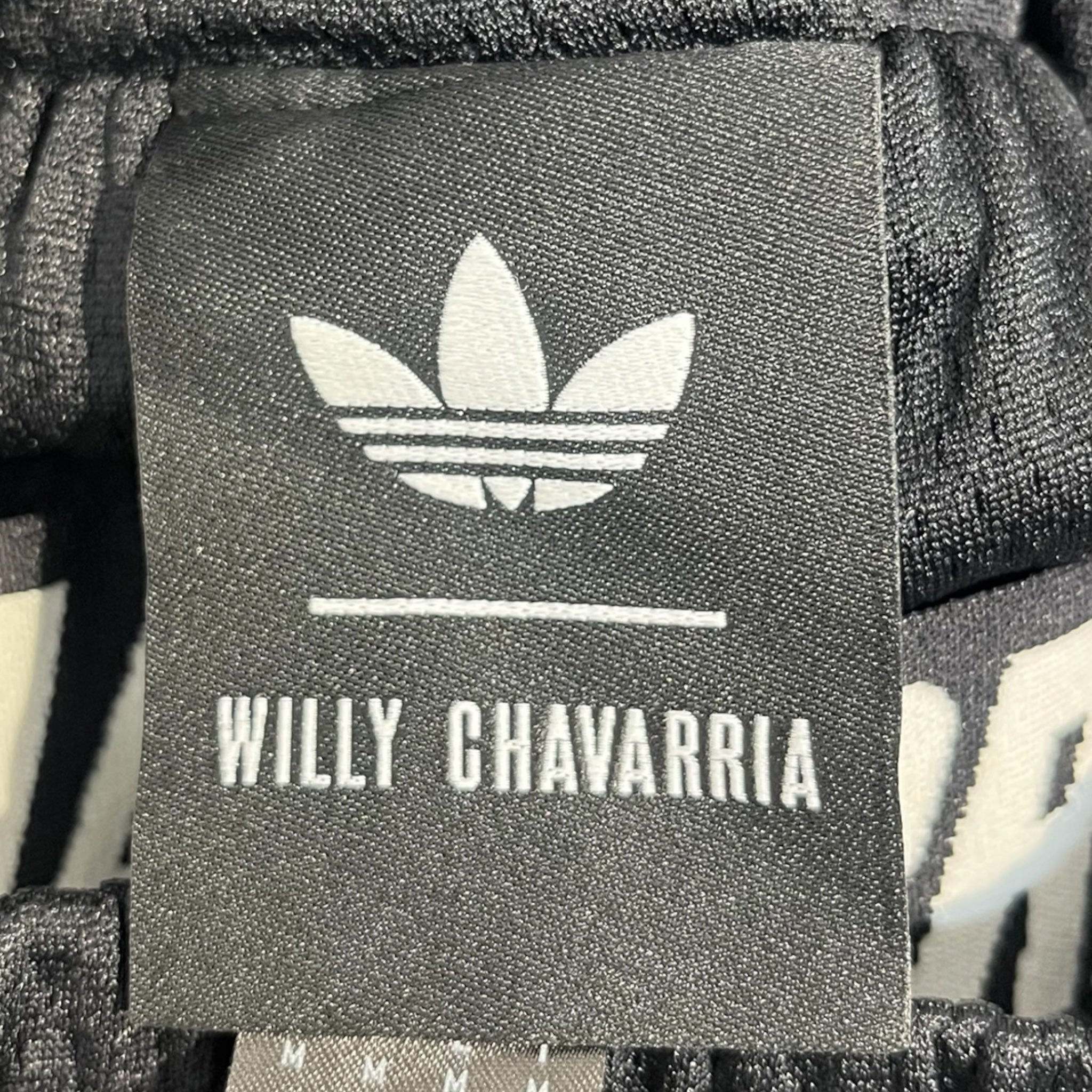 WILLY CHAVARRIA/adidas/Shorts/M/Polyester/BLK/3 STRIPE DOUBLE WAISTBAND view 3