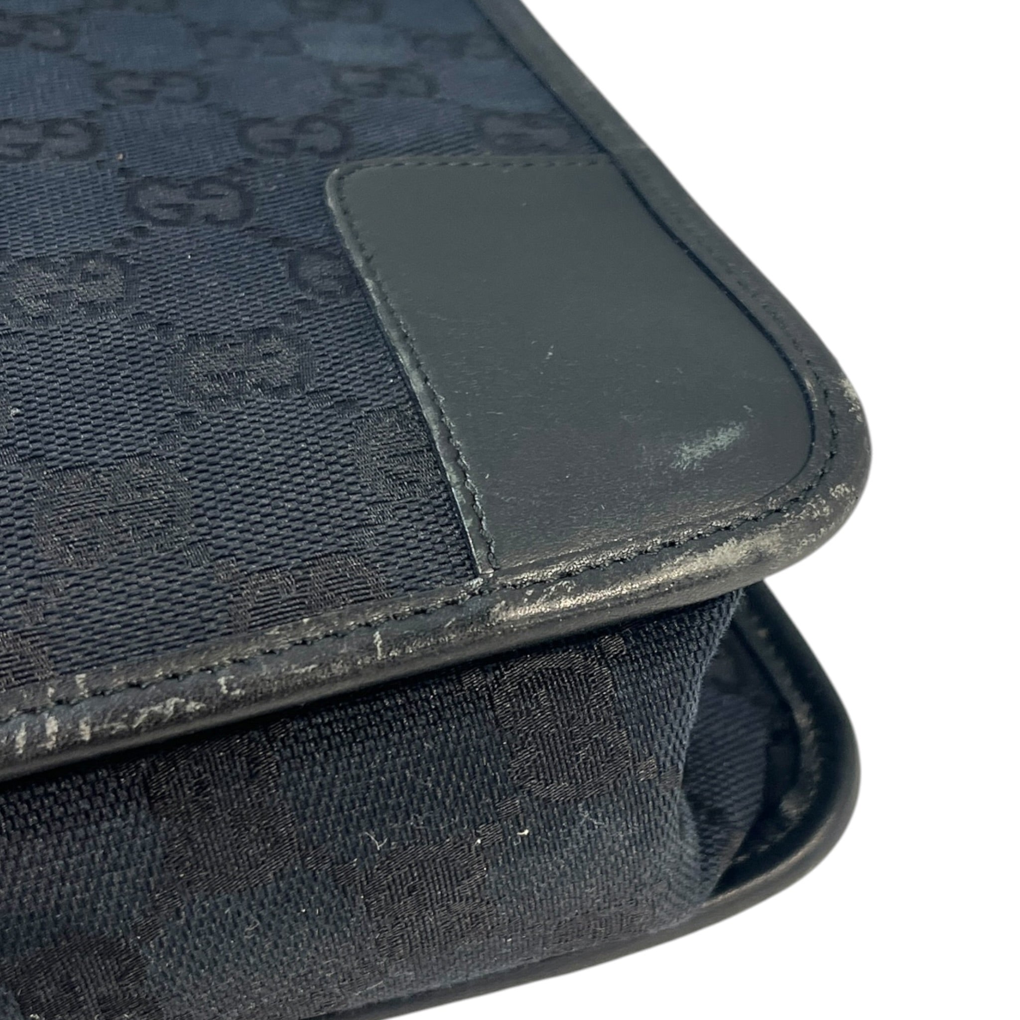 GUCCI/Bag/Monogram/Cotton/BLK/001 4205 001998 view 6