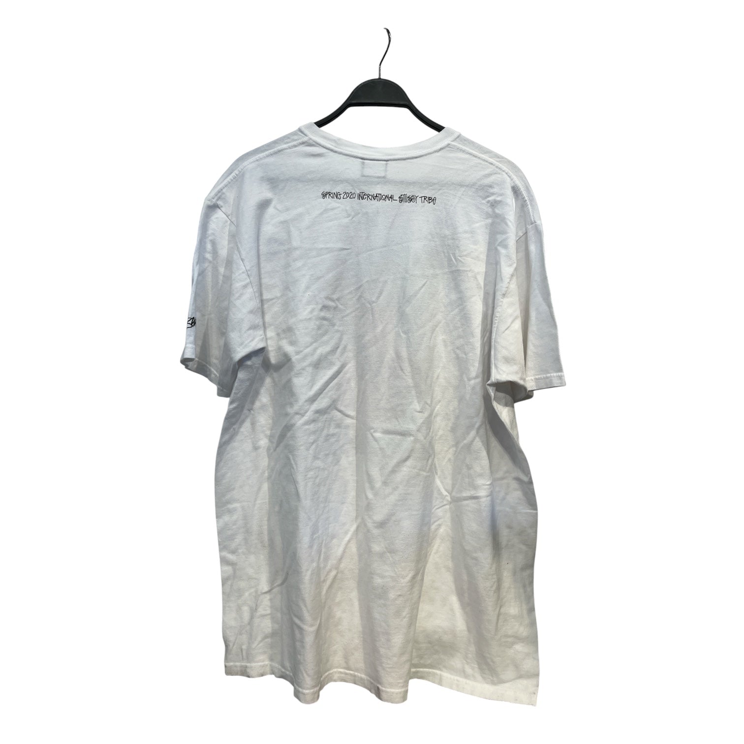 STUSSY/T-Shirt/XL/Cotton/WHT/surfboard girl view 2