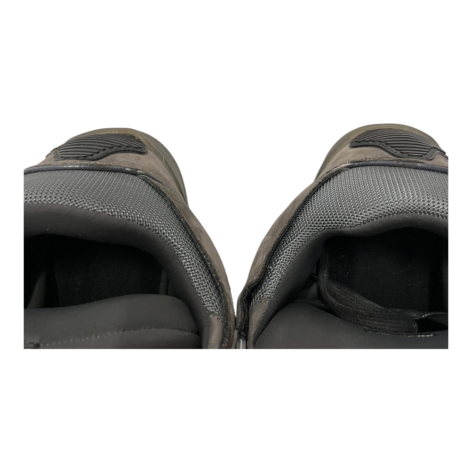 LANVIN/Low-Sneakers/EU 47/Suede/GRY/Black Lace view 3