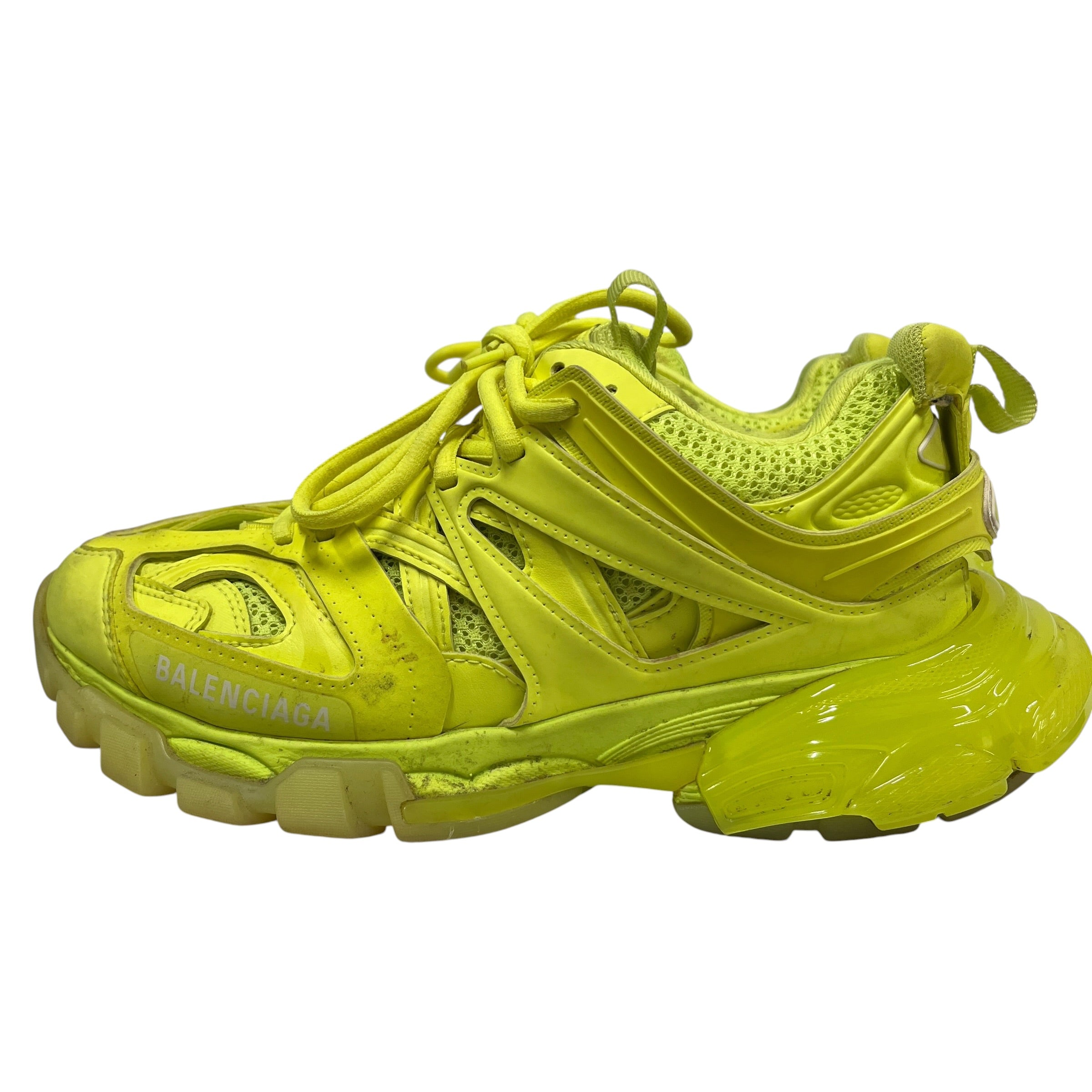 BALENCIAGA/Low-Sneakers/US 8/Polyester/GRN/Tracks view 3