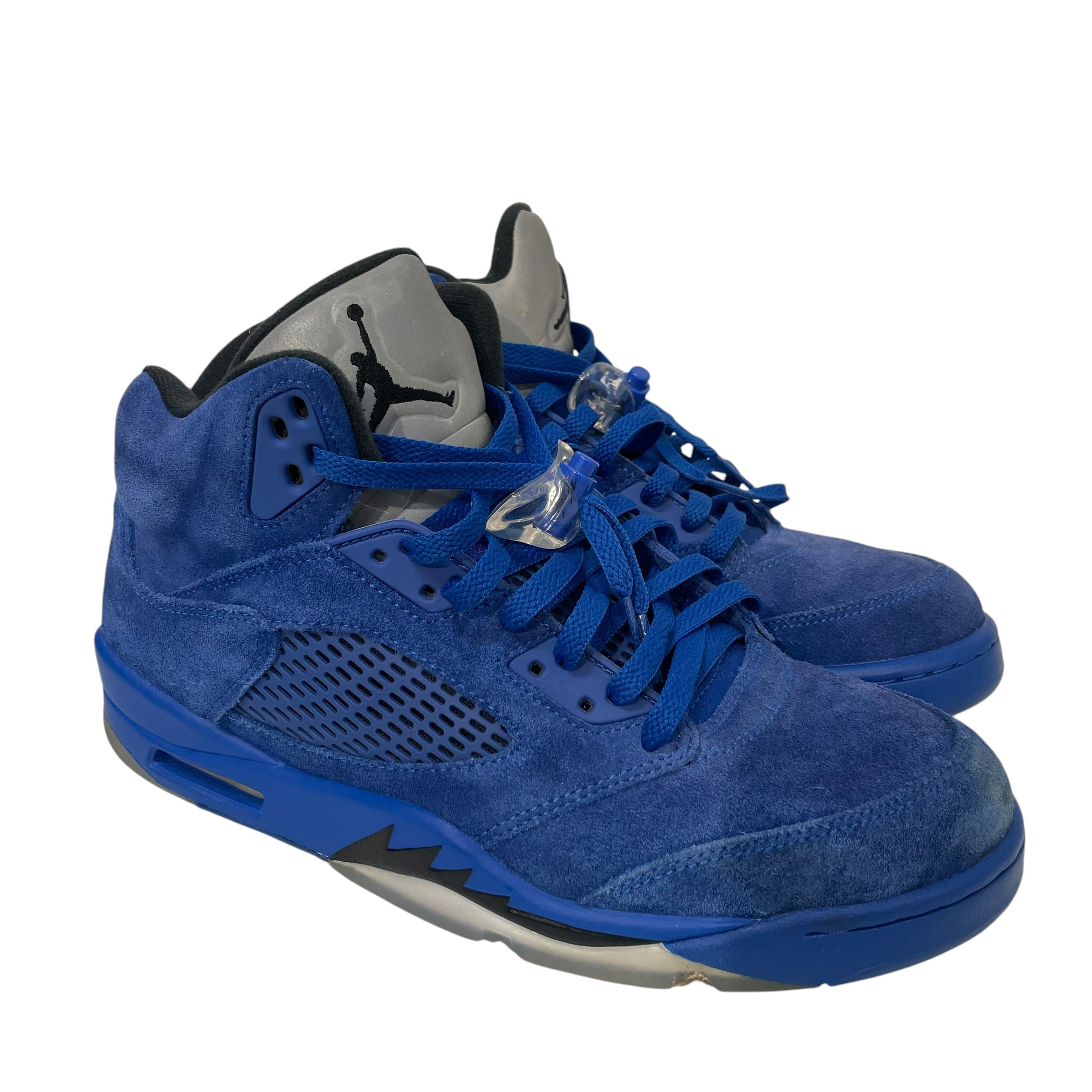 NIKE/AIR JORDAN 5 RETRO/Hi-Sneakers/US 10.5/Suede/BLU/136027-401 view 1