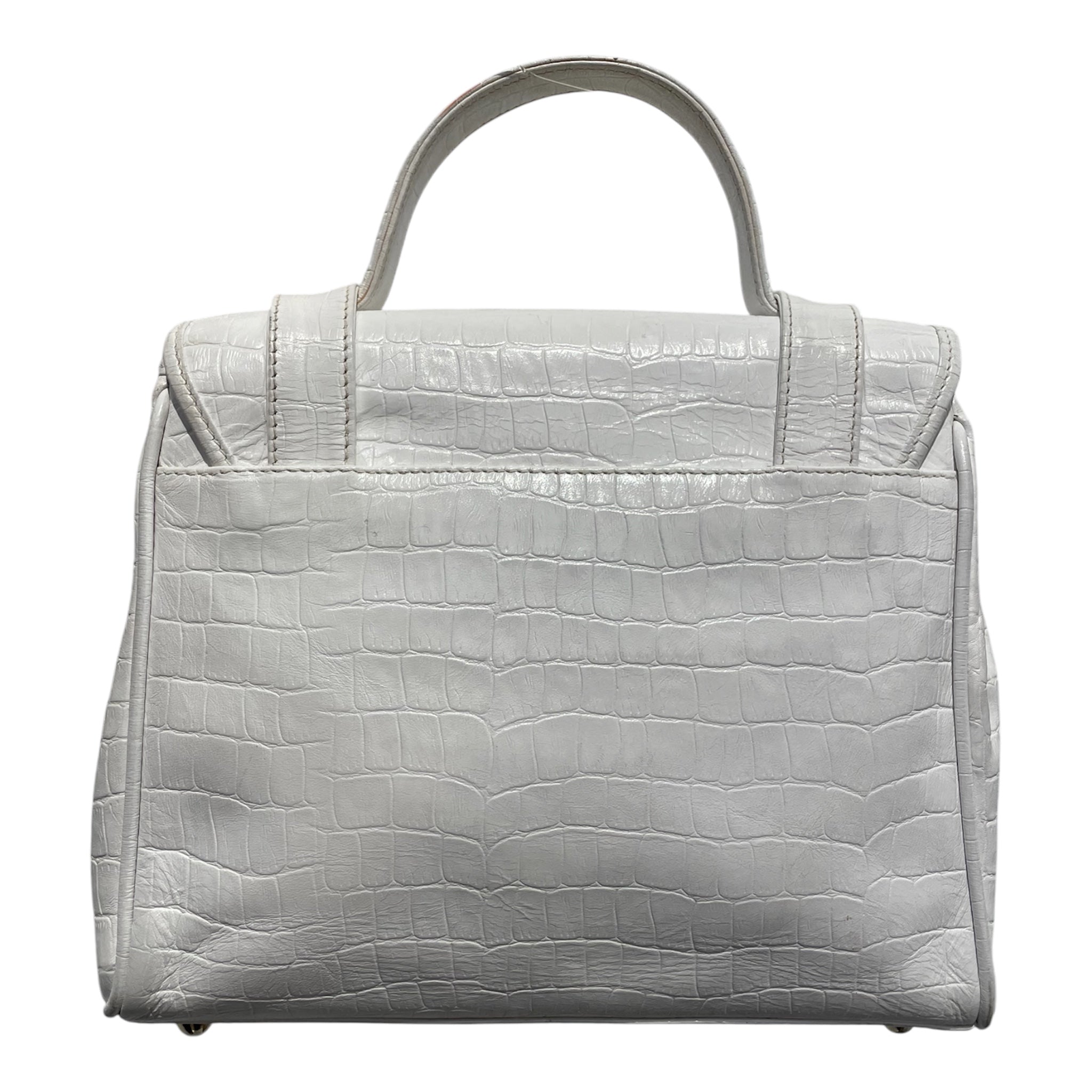 FENDI/Bag/Leather/WHT/CROCODILE EMBOSSED LEATHER view 2