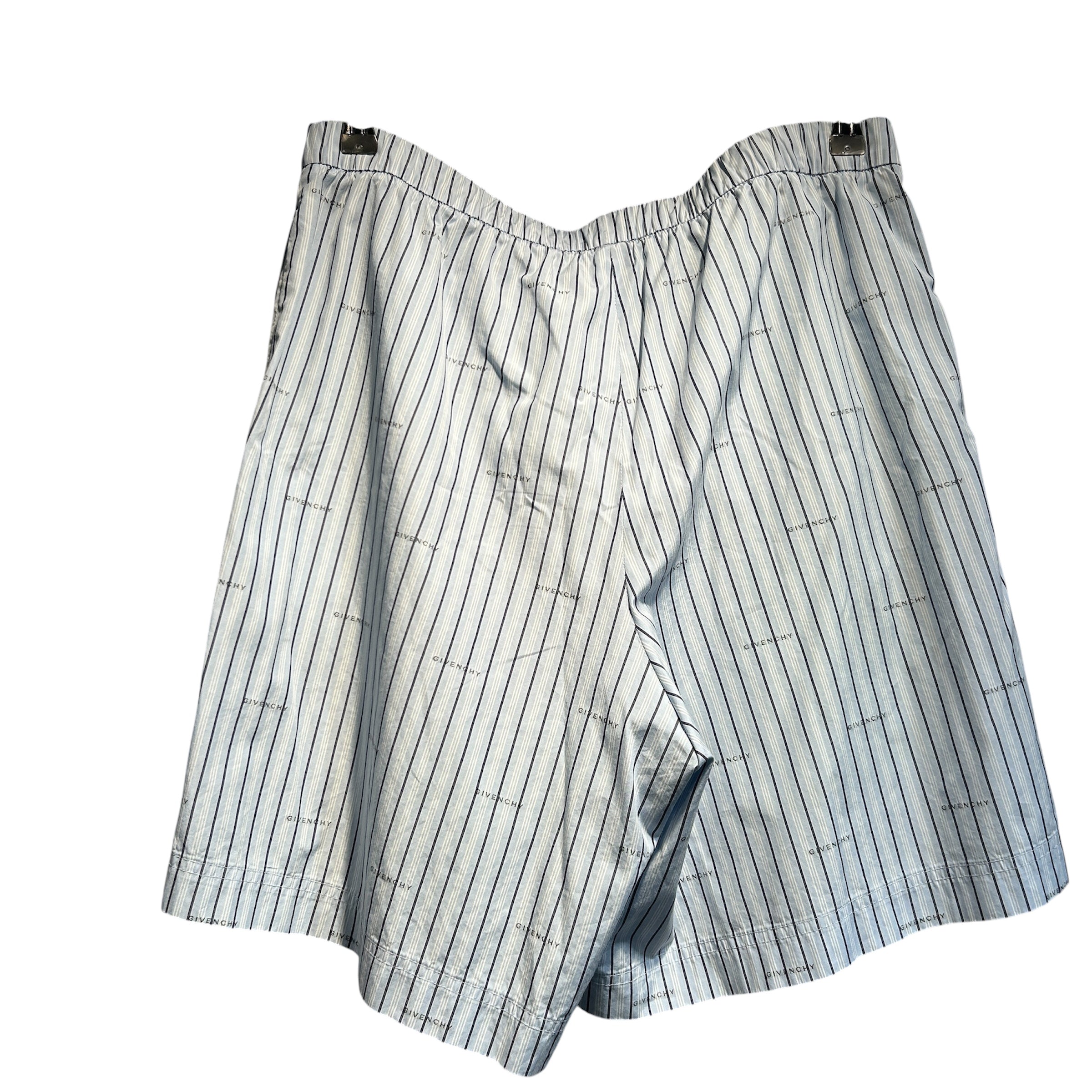 GIVENCHY/Shorts/52/Cotton/BLU/Stripe/ view 2