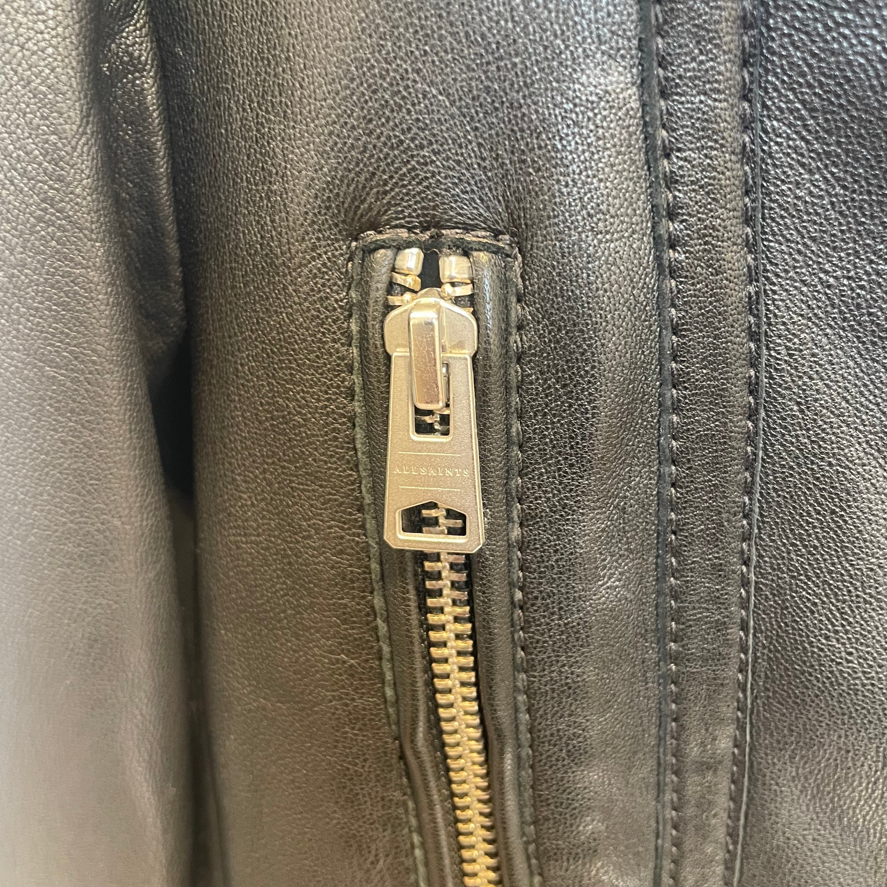 ALLSAINTS/Leather Jkt/6/Leather/BLK/ view 4