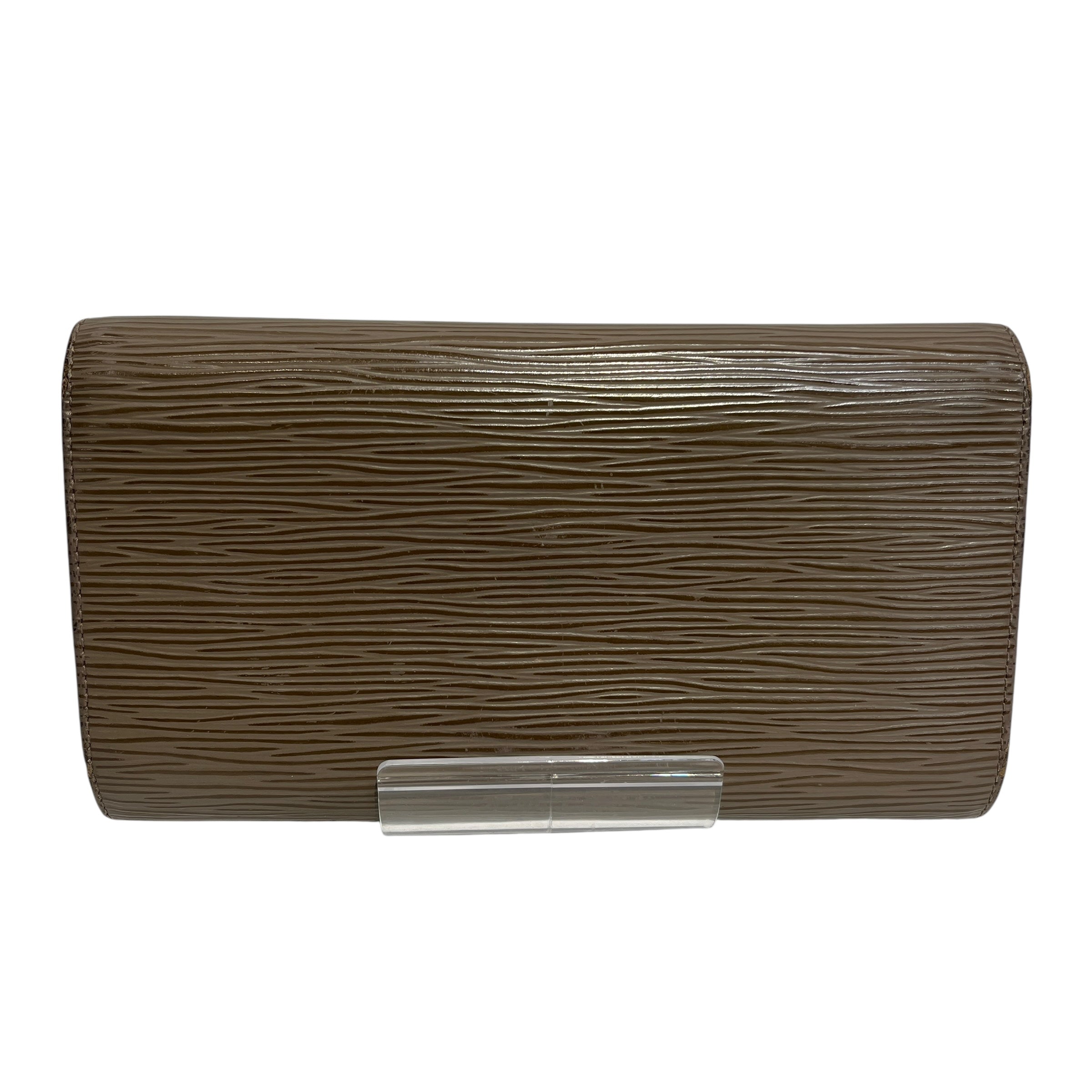 LOUIS VUITTON/Trifold Wallet/OS/Leather/GRY/Epi wallet view 2