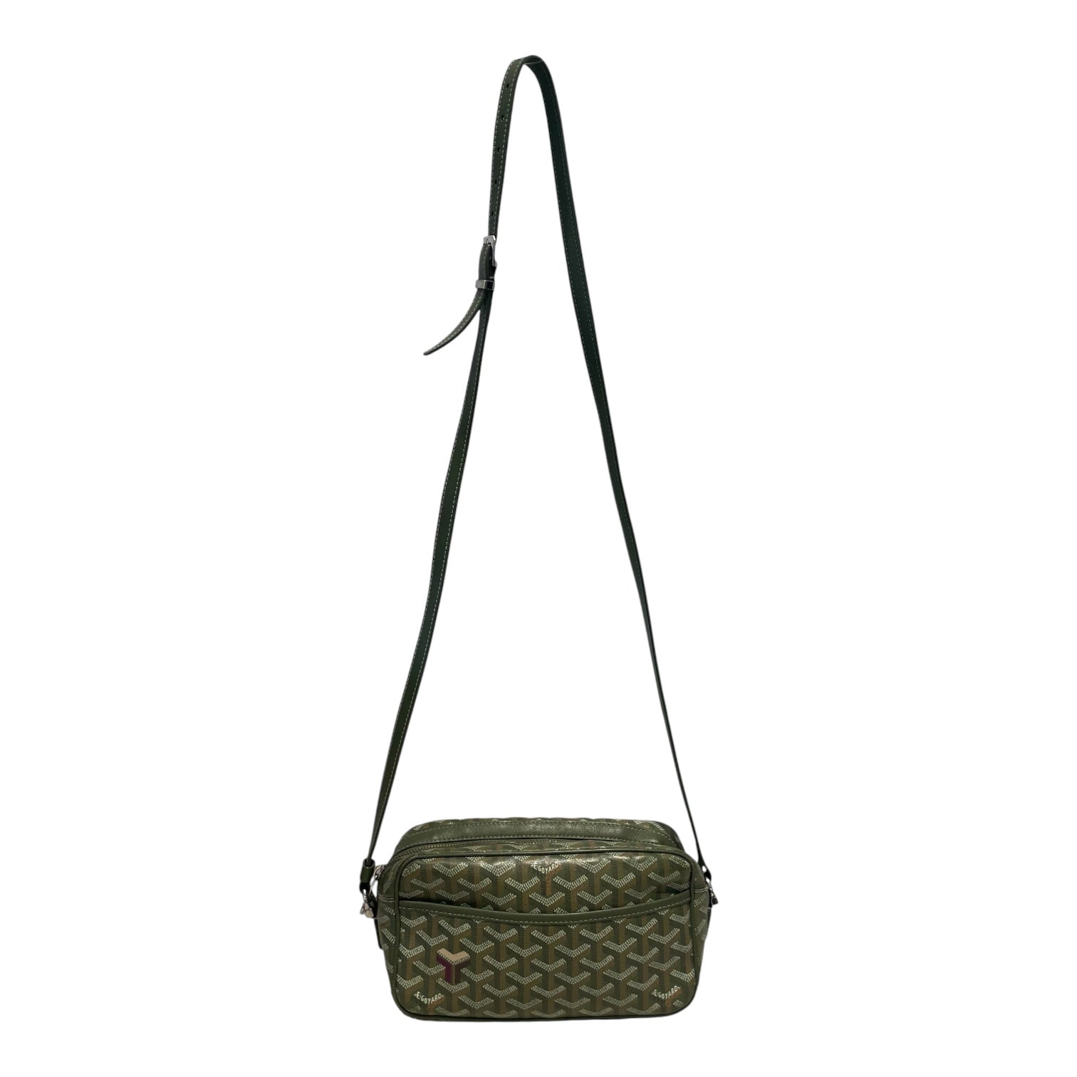 GOYARD/Cross Body Bag/Monogram/Leather/GRN/cap vert pm view 1