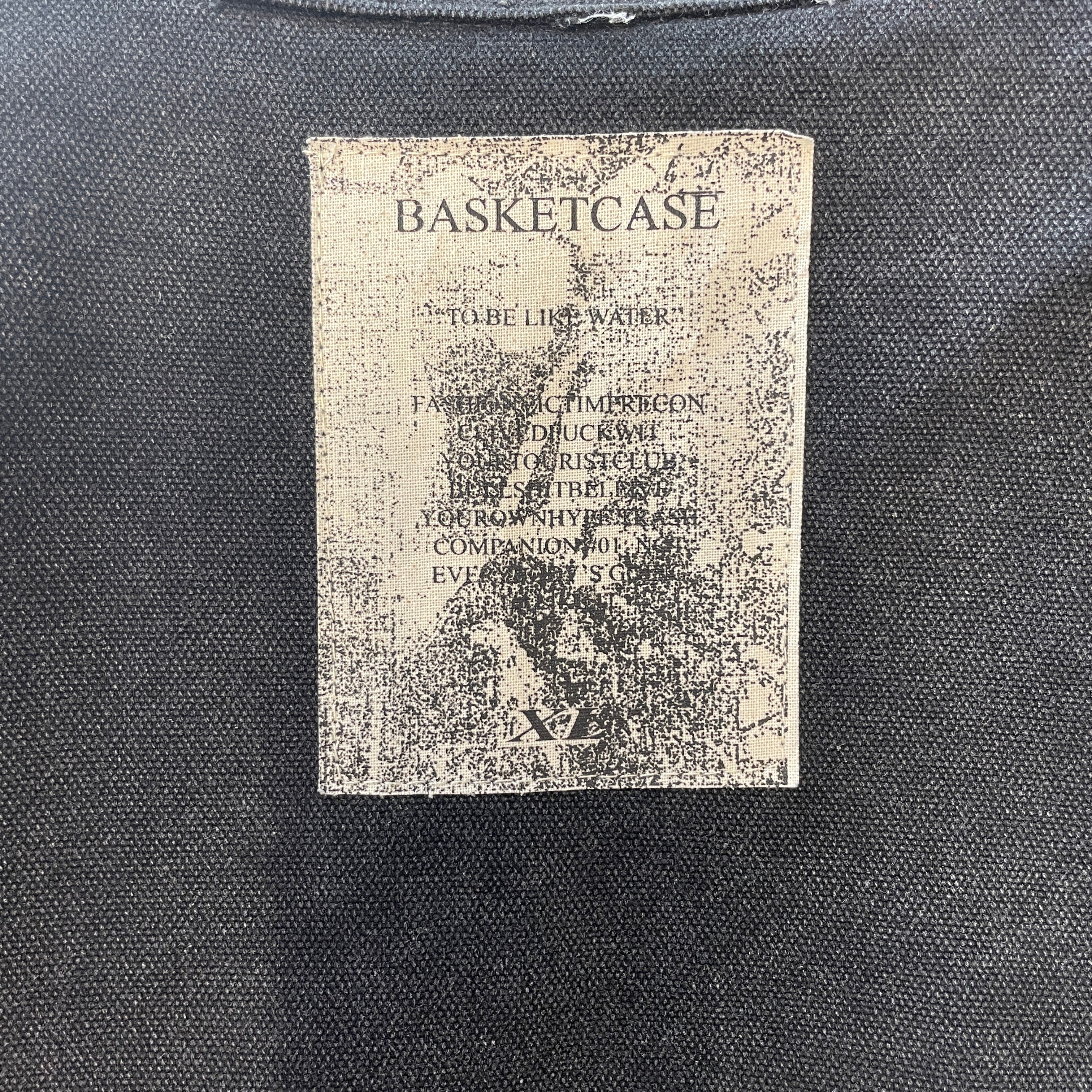 basketcase gallery/Jacket/XL/Cotton/BLK/pins on collar/safetyy pins view 3