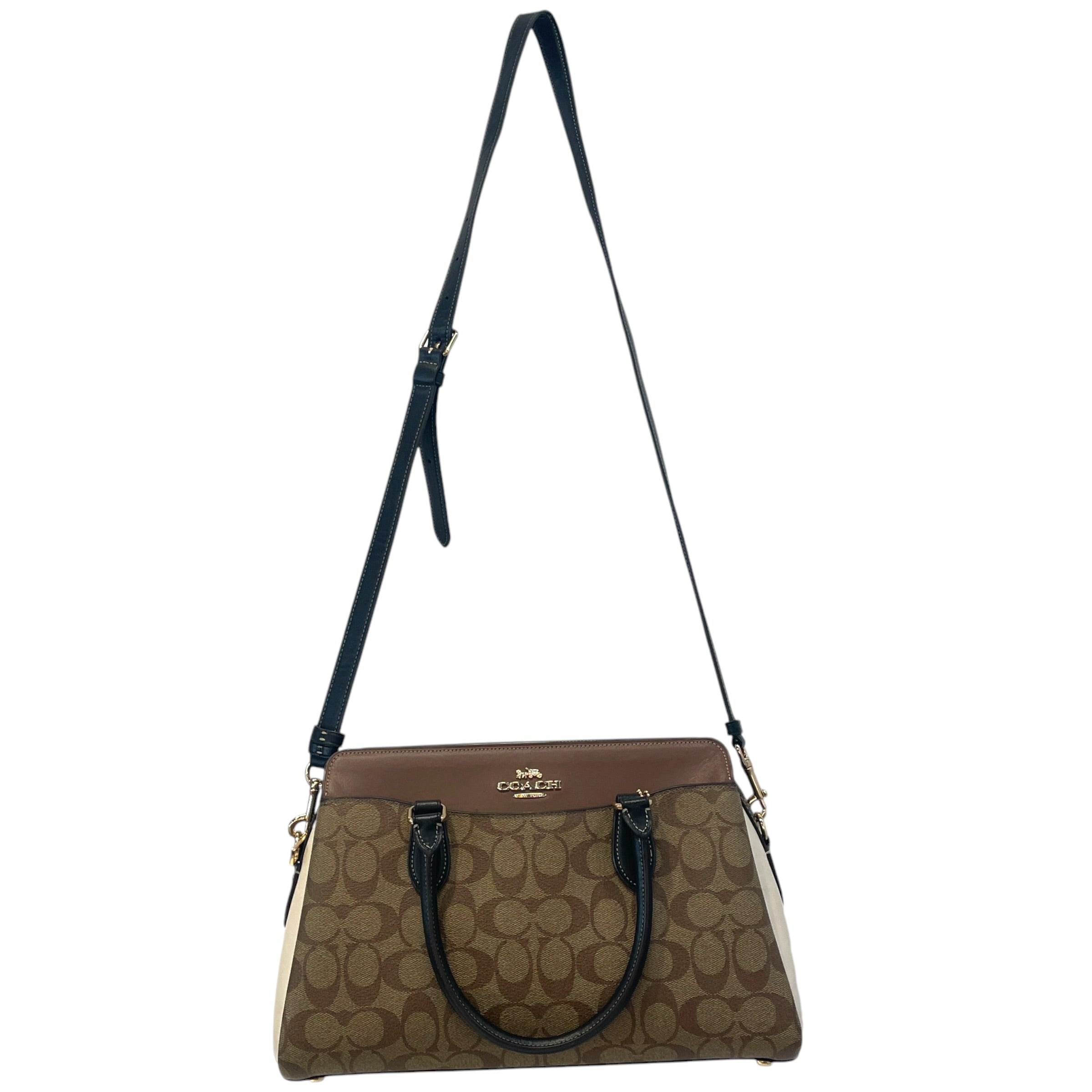COACH/Cross Body Bag/Monogram/BRW/ view 1