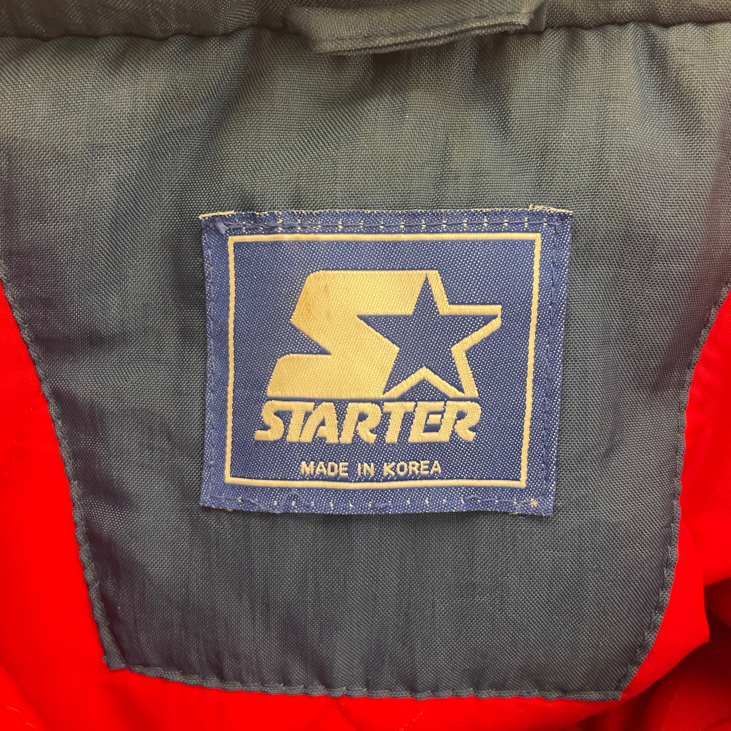 STARTER/Puffer Jkt/L/Cotton/BLU/olympic usa basketball view 3