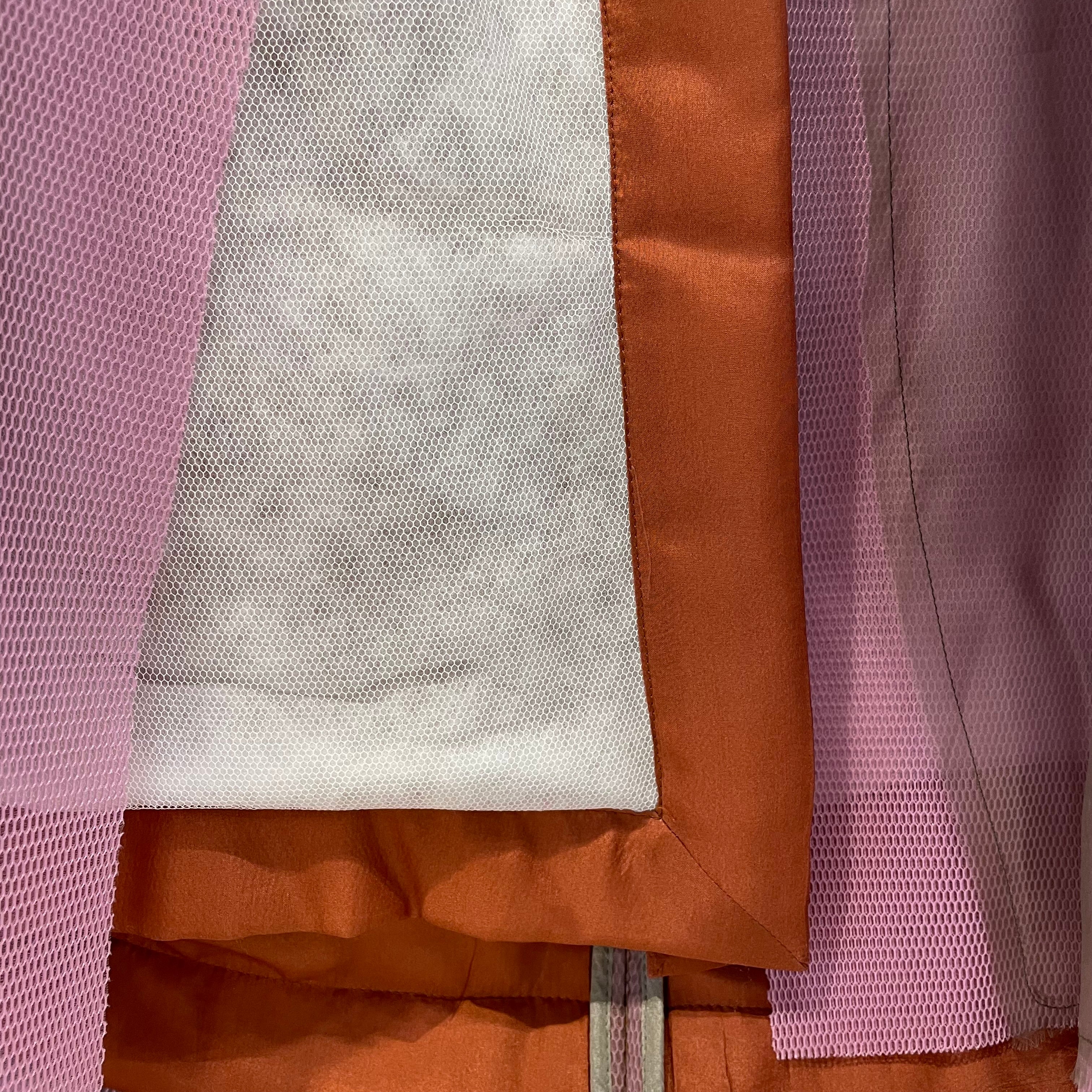 DRIES VAN NOTEN/Jacket/M/Iridescent/Silk/PPL/4 Layer Drop Shoulder view 9