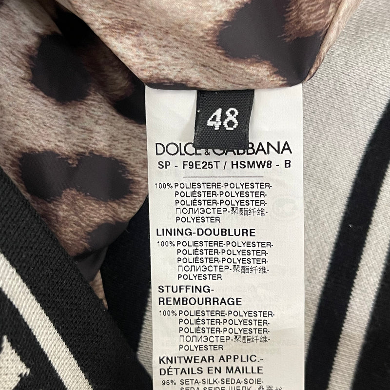 DOLCE&GABBANA/Jacket/48/Polyester/CML/Animal Pattern/