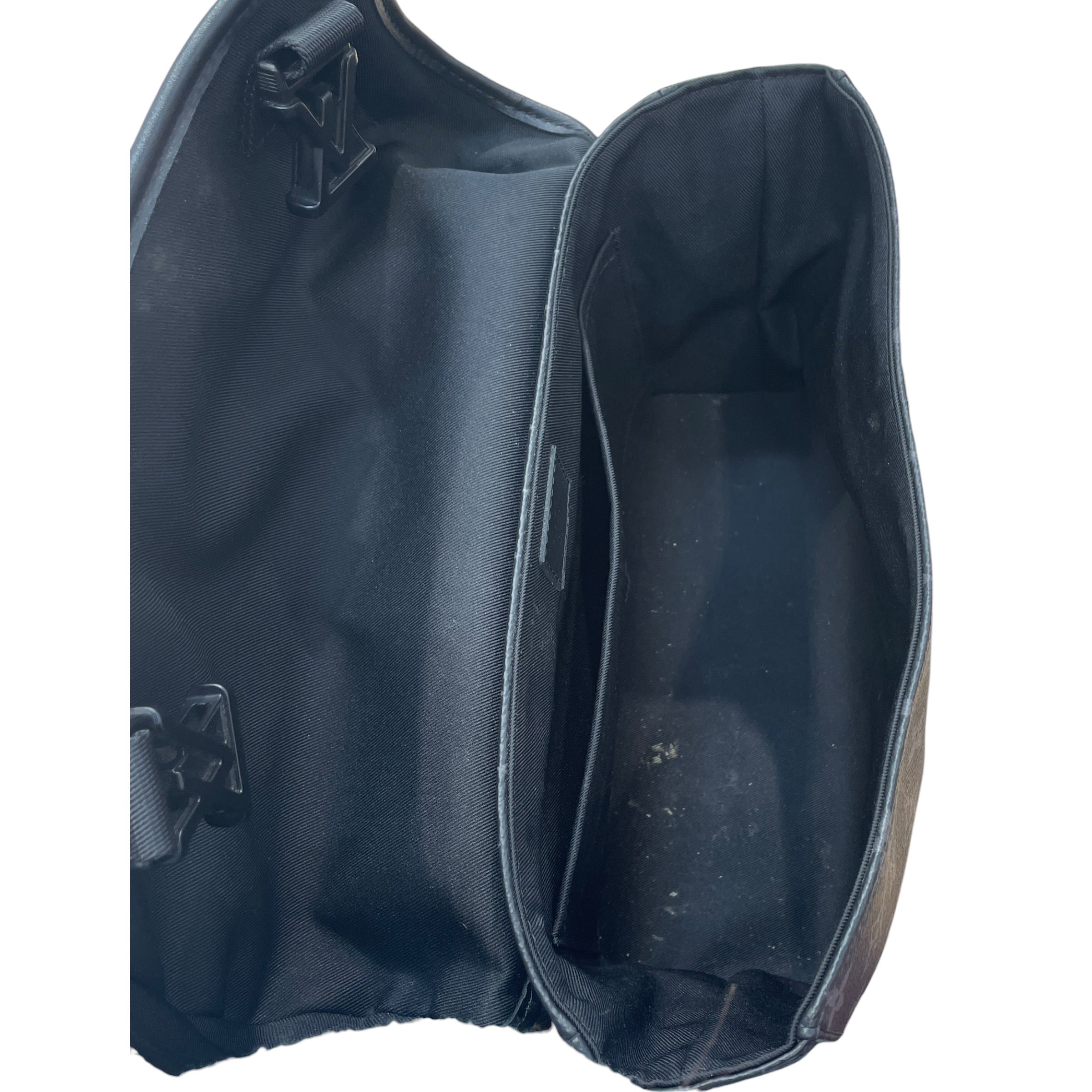 LOUIS VUITTON/LOUIS VUITTON/Cross Body Bag/Monogram/Leather/BLK/voyager view 5