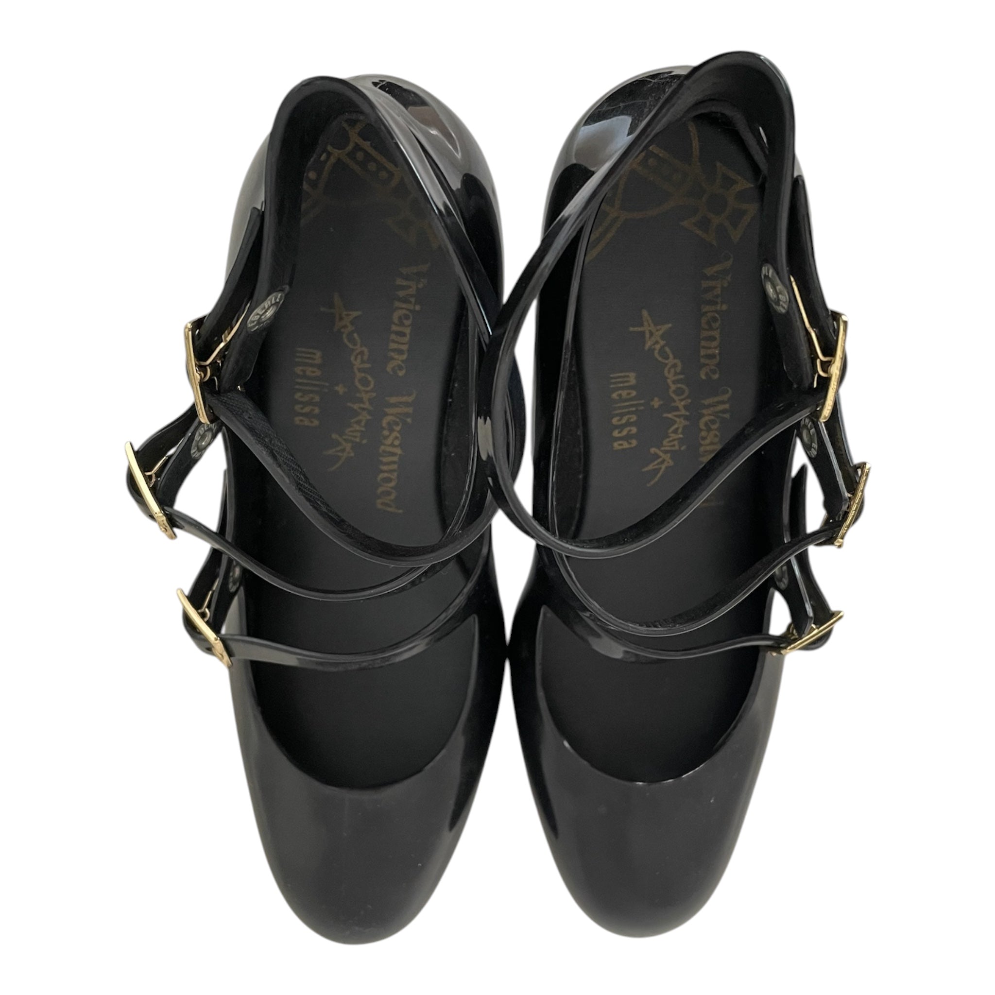 Vivienne Westwood/melissa/Heels/US 8/Polyester/BLK/FLORENCE BRIDGERTON view 3