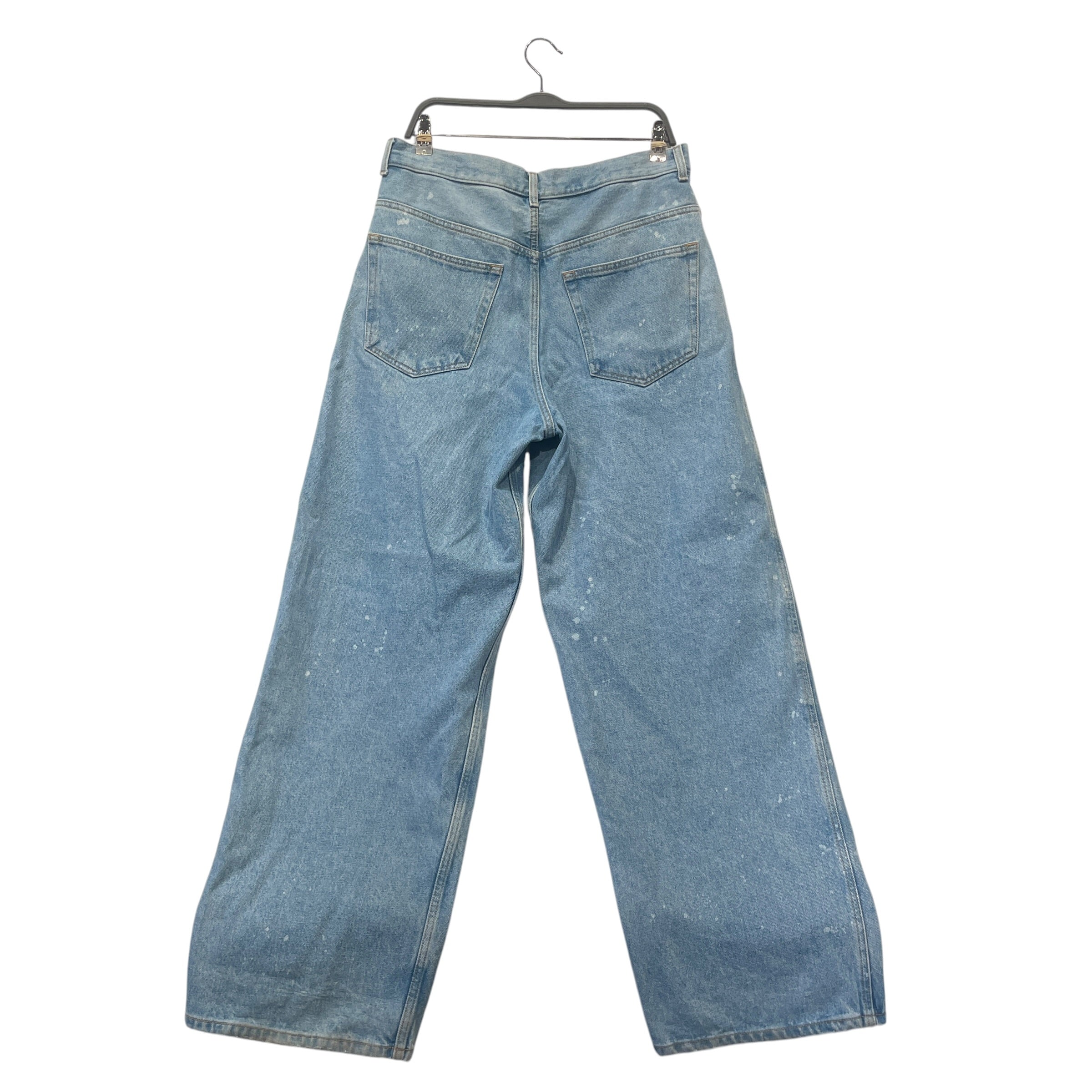 OFF-WHITE/Pants/31/Denim/IDG/BAGGY DENIM PAINT SPLATER view 2