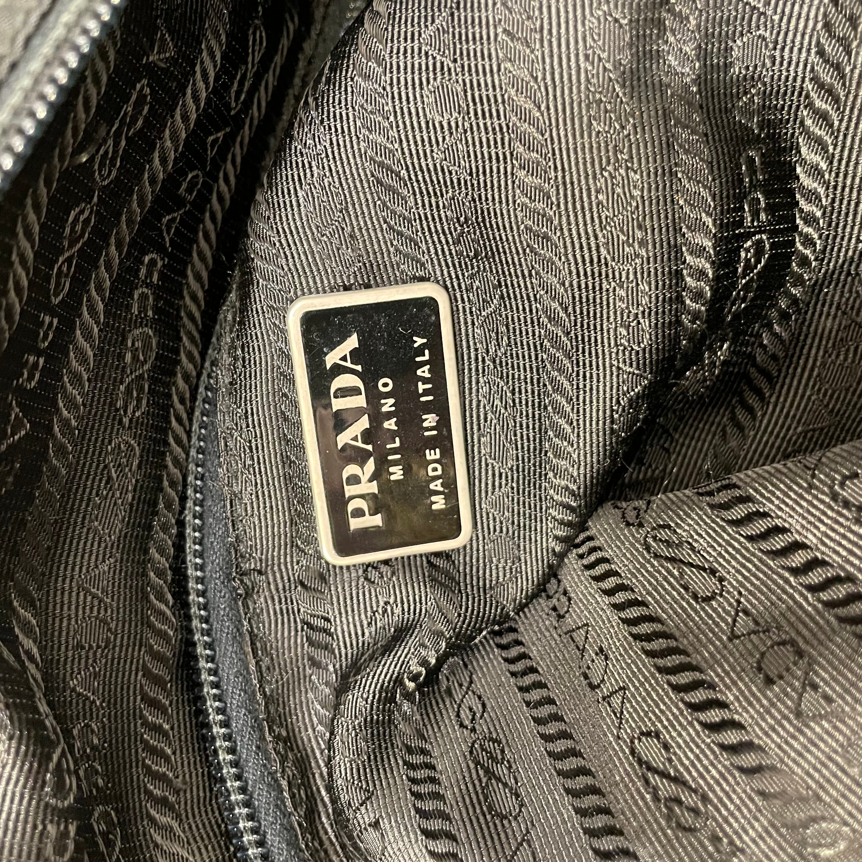 PRADA/Cross Body Bag/Nylon/BLK/tessuto large view 6