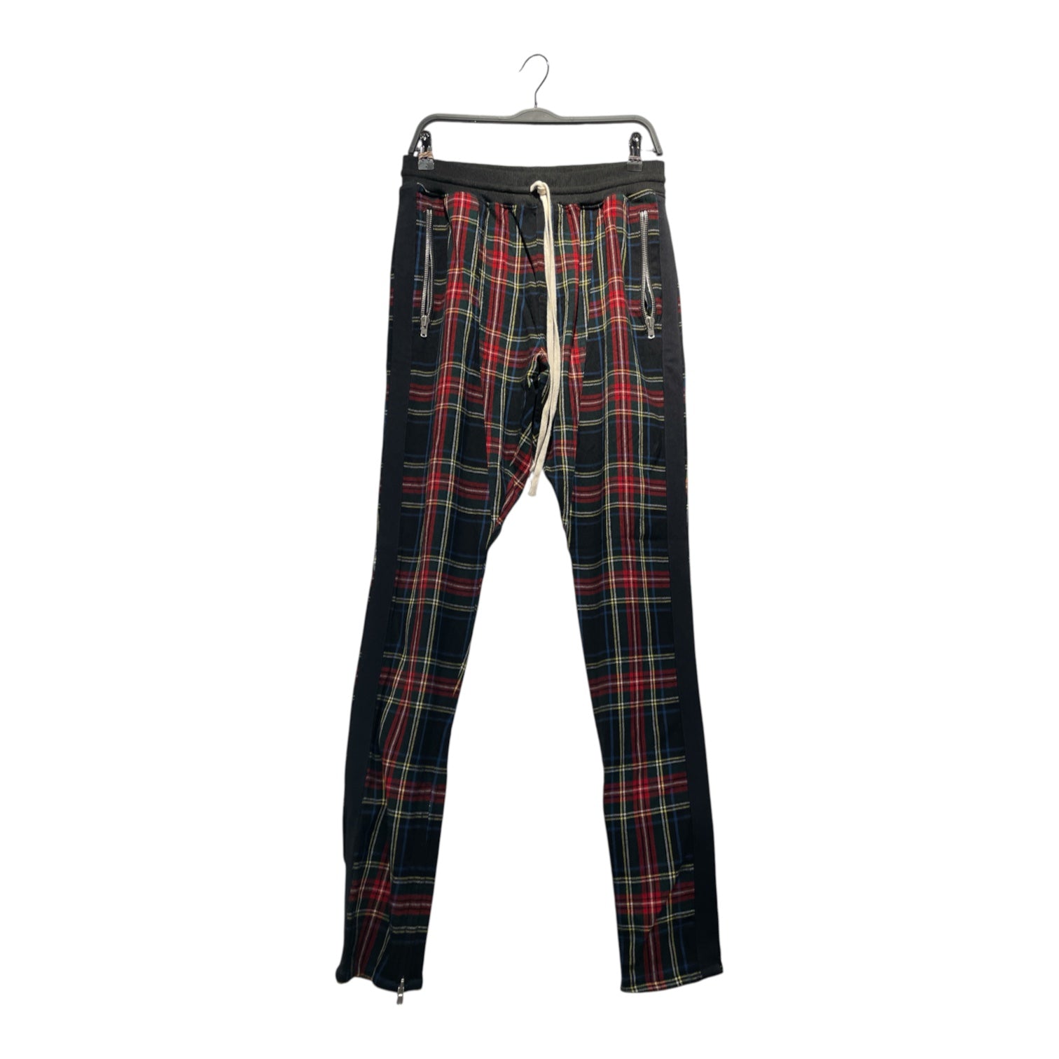FEAR OF GOD/Pants/L/Wool/NVY/Plaid/WOOL TRACK PANTS view 1