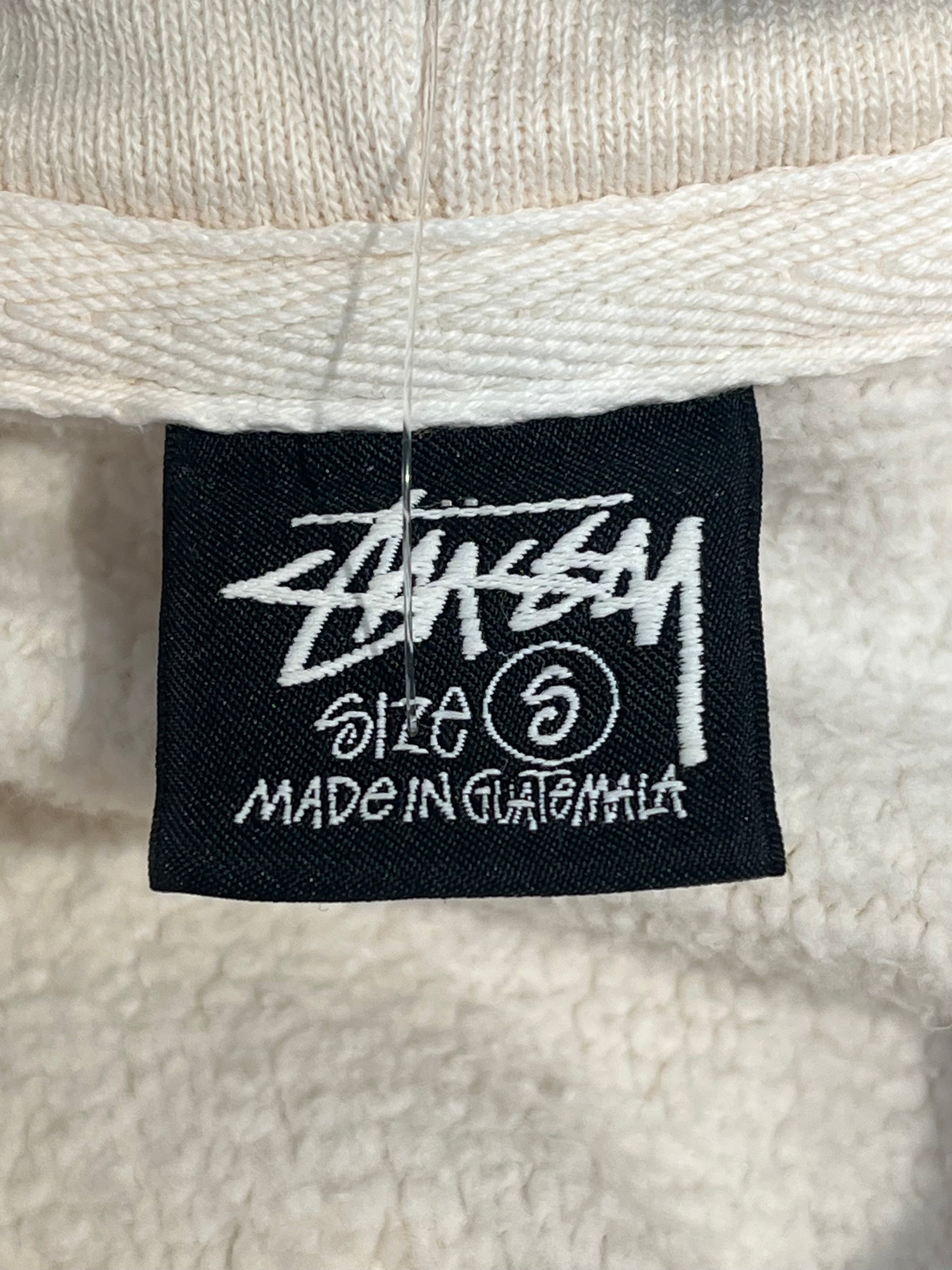 STUSSY/Hoodie/S/Cotton/CRM/croiwn logo view 3