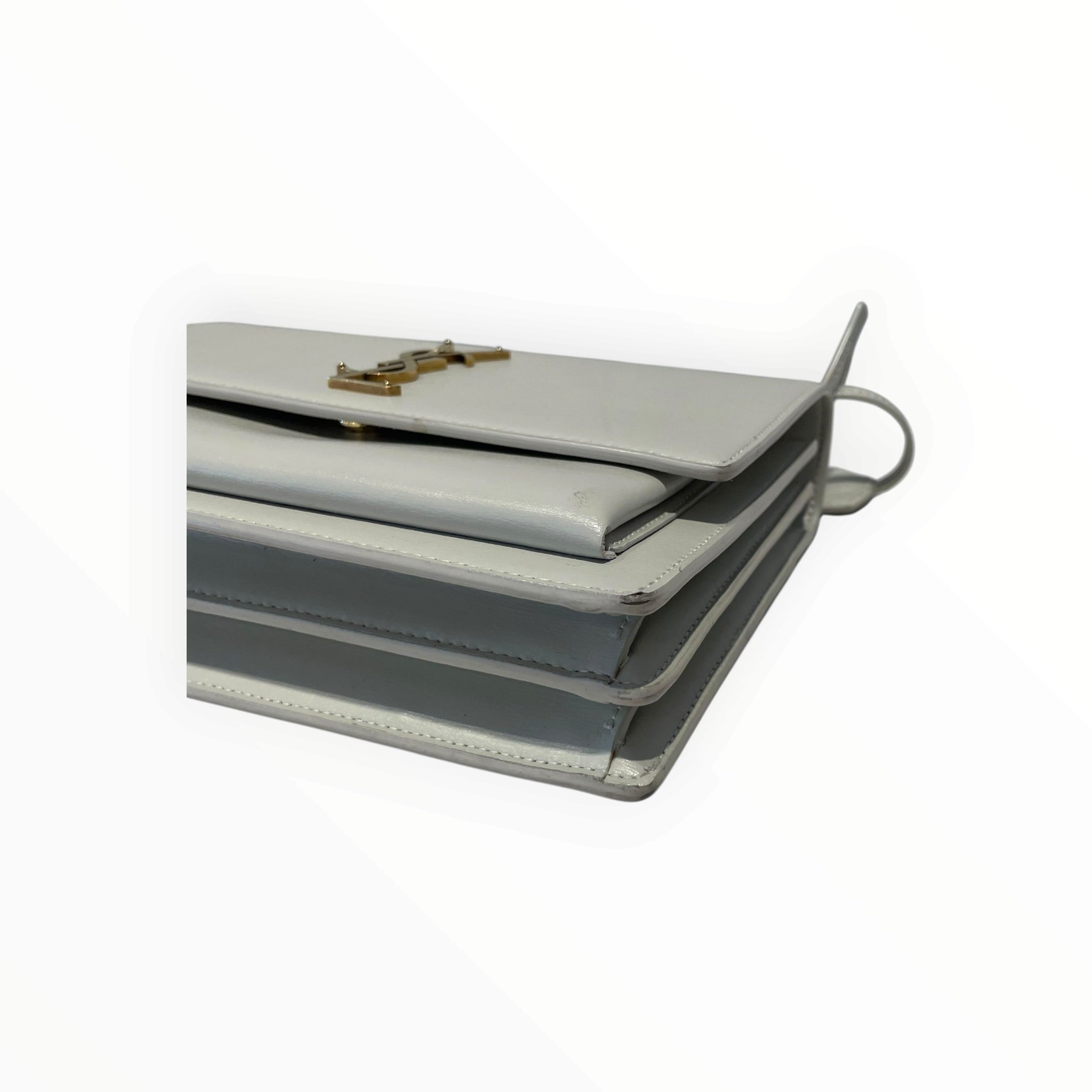 YVES SAINT LAURENT/Bag/Leather/CRM/Sunset Med view 10