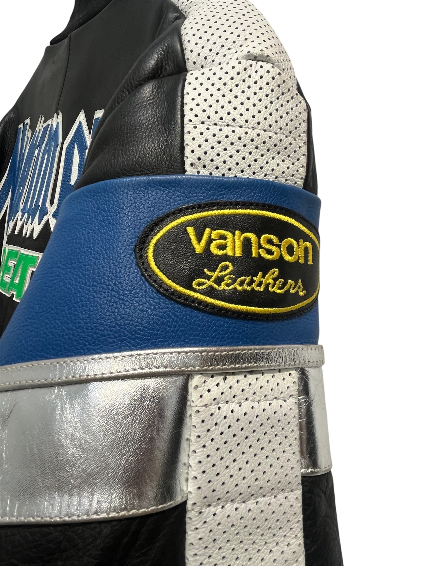 VANSON/Leather Jkt/S/Leather/BLK/Graphic/DREAMCHASERS NIGHTMARES 24 view 3