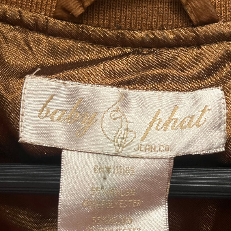 baby phat/Jacket/S/Cotton/GLD/
