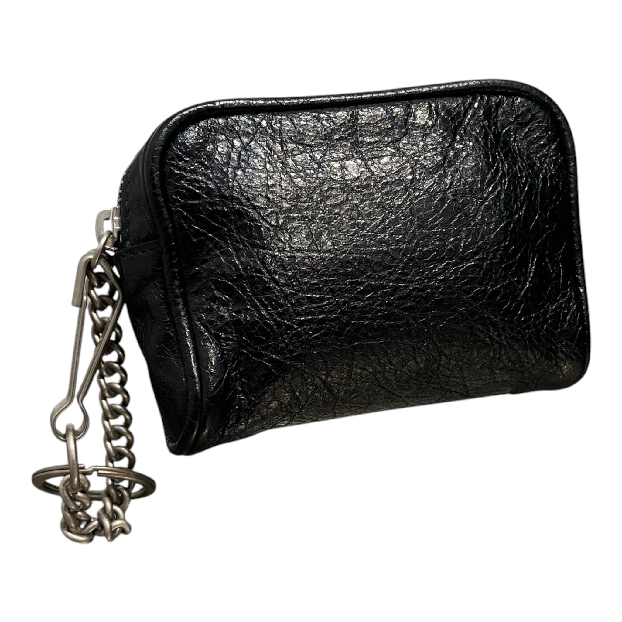 BALENCIAGA/Coin Wallet/Leather/BLK/L's/BLACK LEATHER COIN WALLET view 2