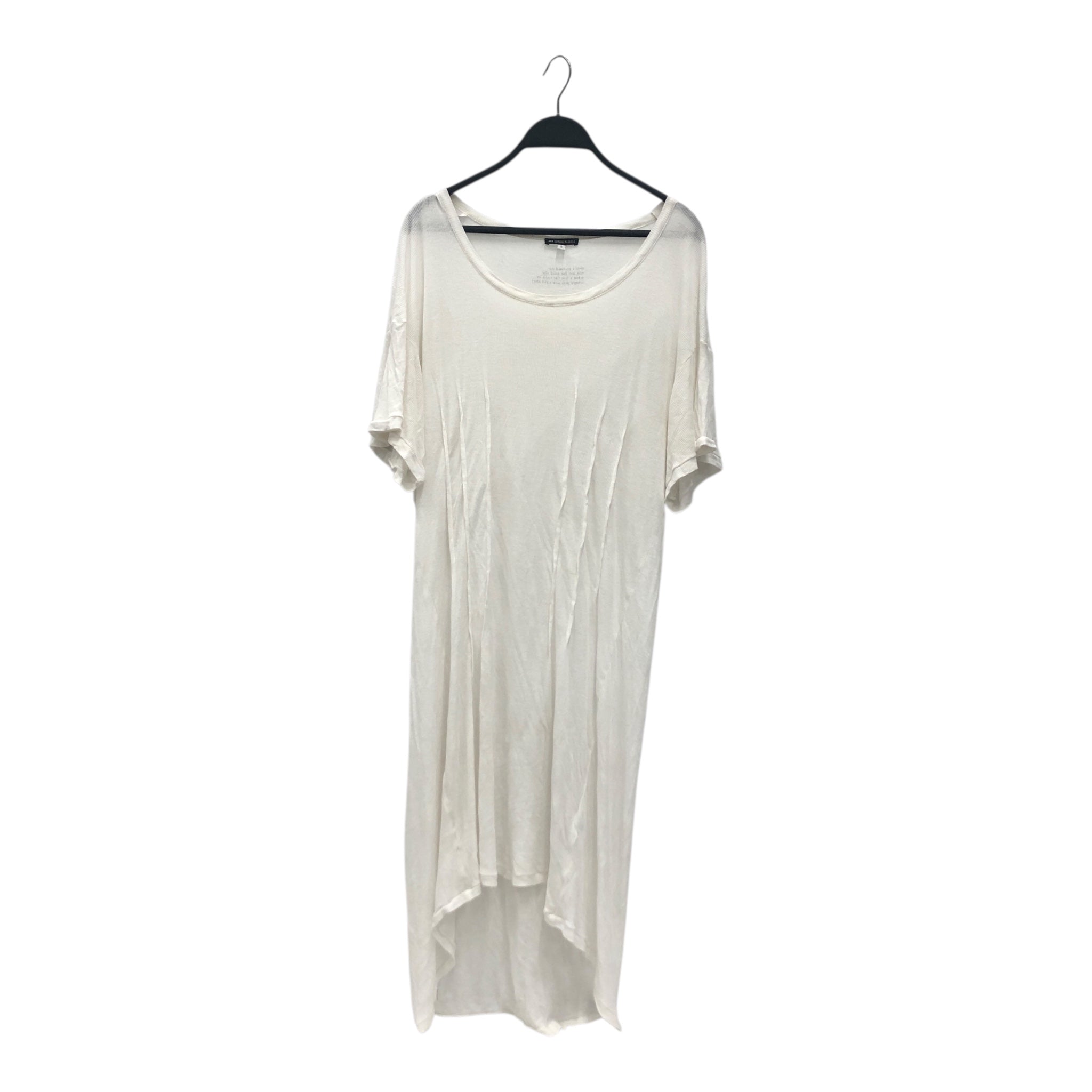 ANN DEMEULEMEESTER/SS Dress/S/Cotton/WHT/ view 1