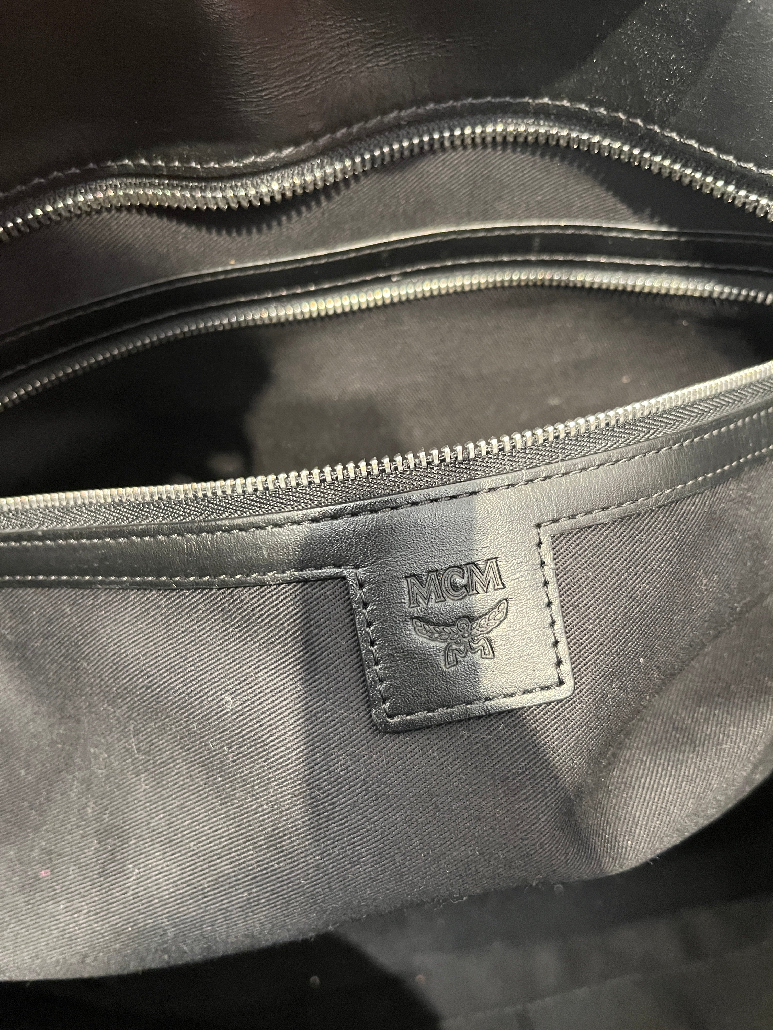 MCM/Tote Bag/Stripe/Leather/SLV/MCM VISETO TOTE view 5