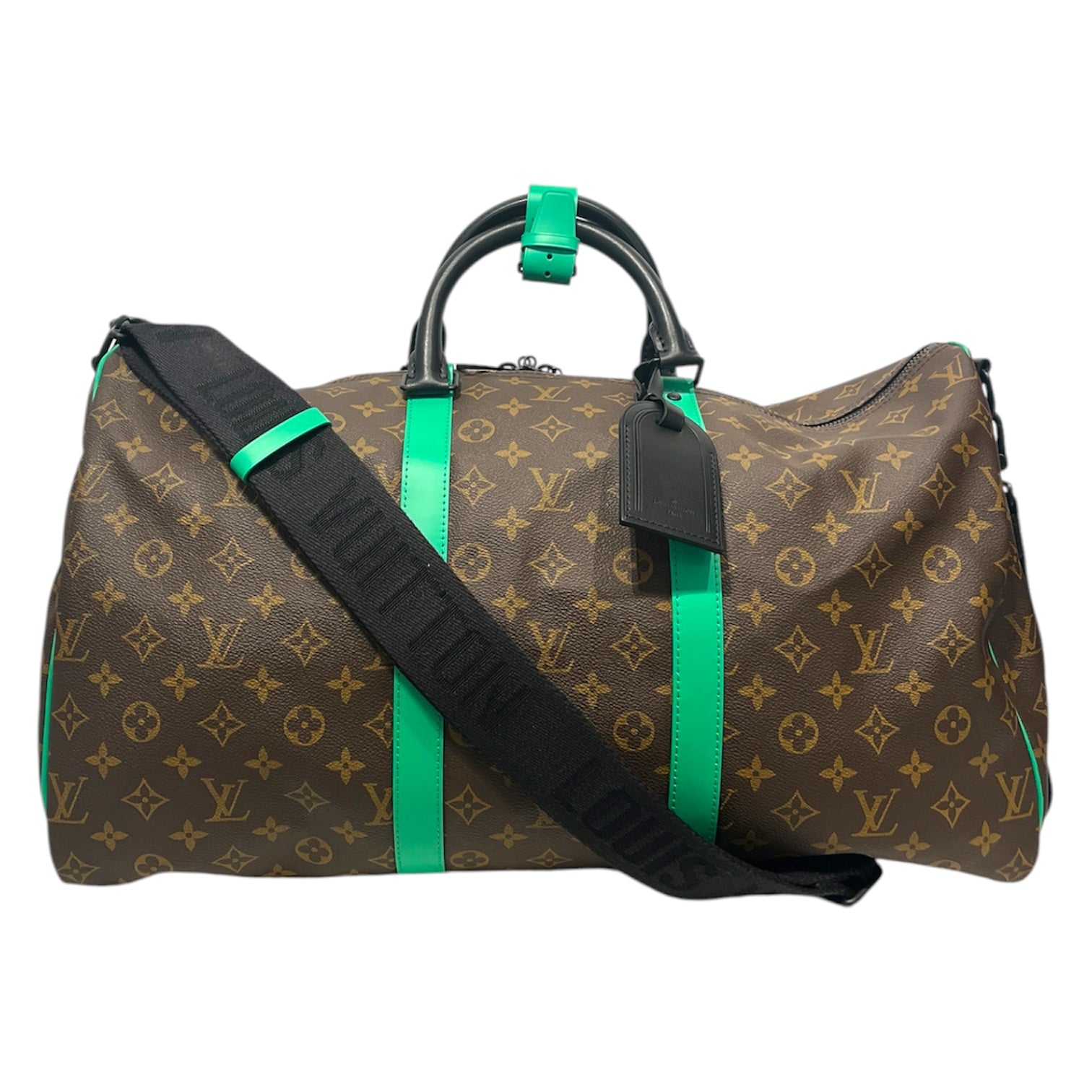 LOUIS VUITTON/Luggage/Monogram/BRW/Macassar Minty Green 50 KA view 1