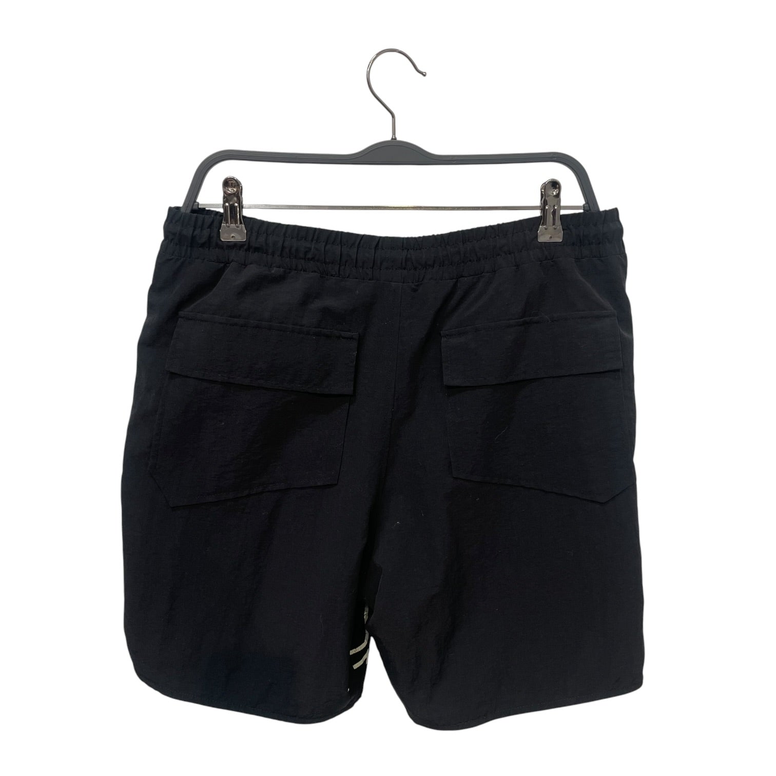 RHUDE/Shorts/S/Nylon/BLK/Graphic/LOGO SHORTS view 2