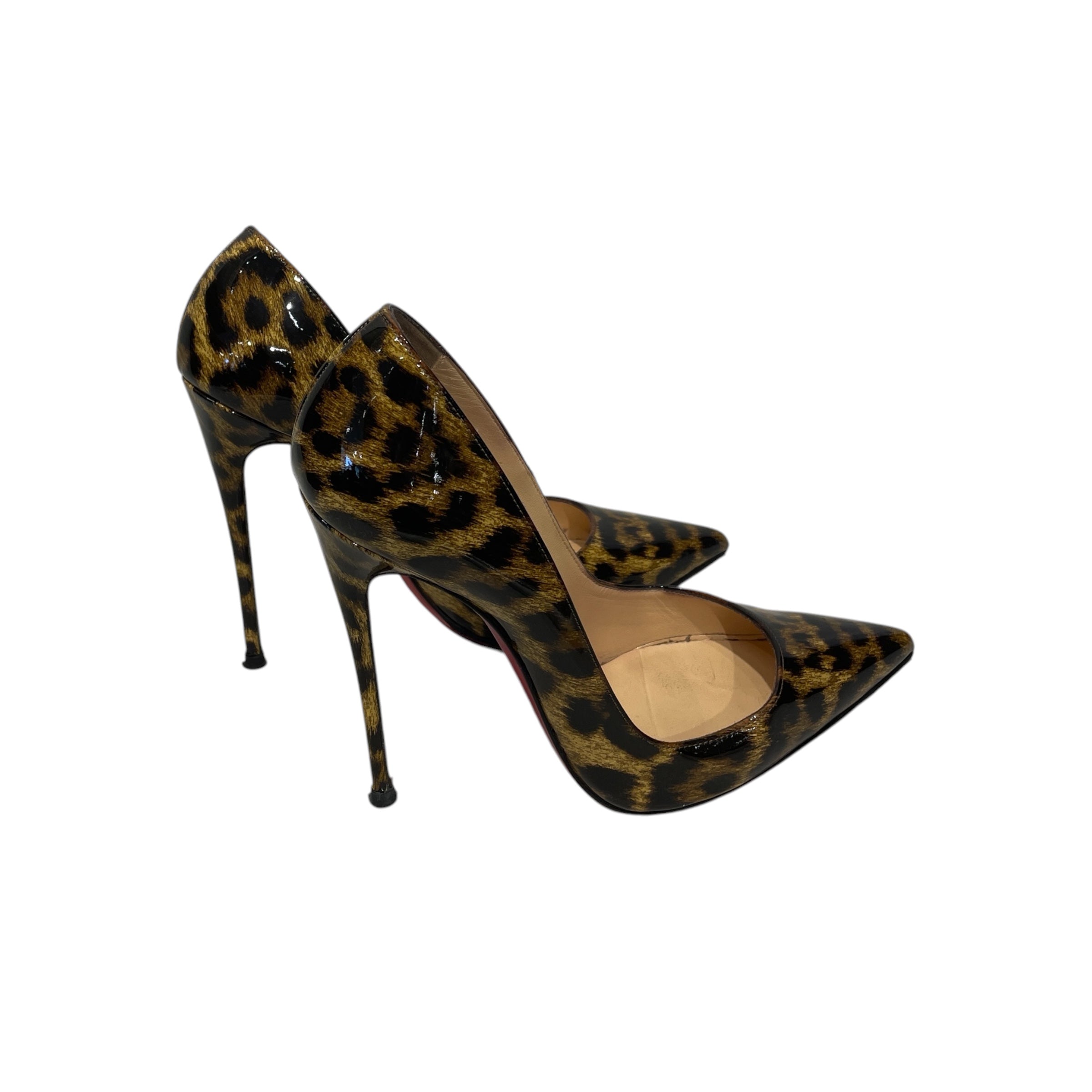 Christian Louboutin/Heels/US 6.5/Leopard/Leather/CML/RED BOTTOM view 2