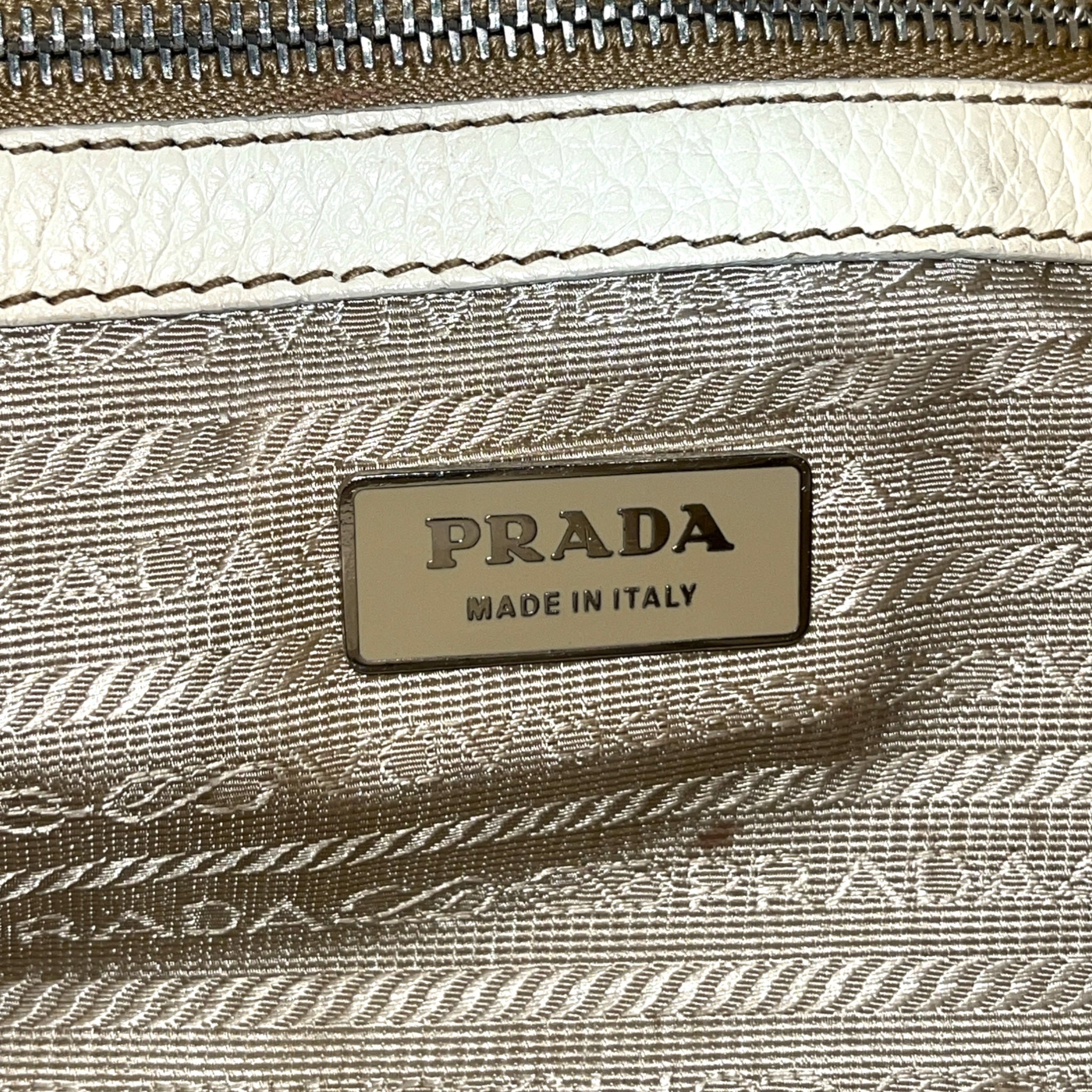 PRADA/Hand Bag/Leather/CRM/7 6 view 5