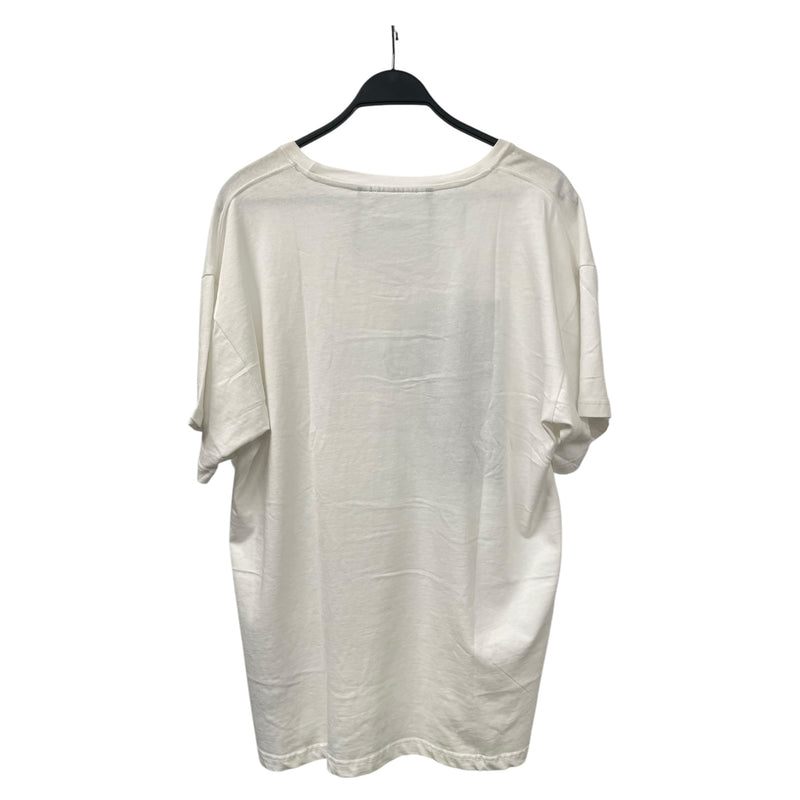 HOOD BY AIR./T-Shirt/L/Cotton/WHT/hba puff chest logo
