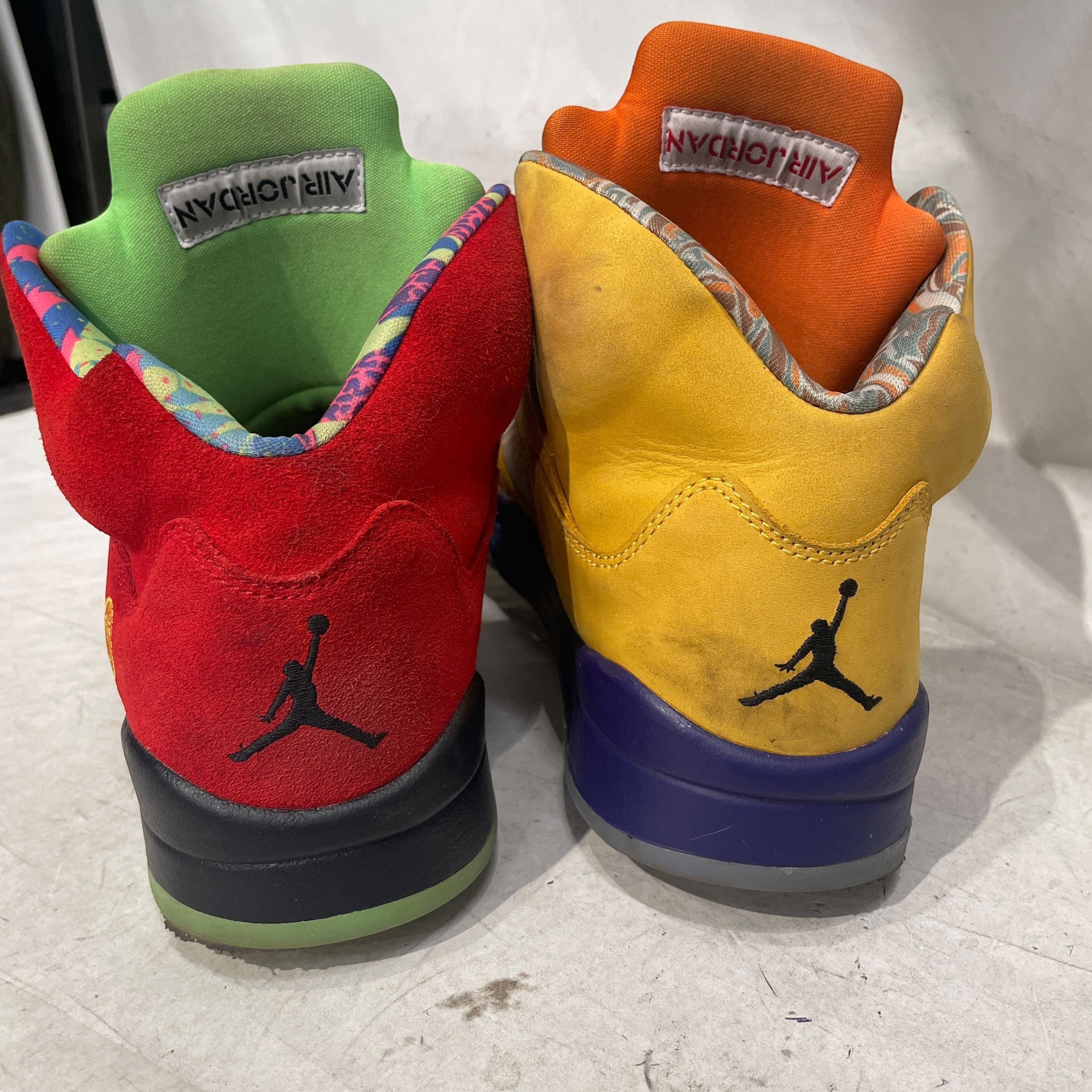 JORDAN BRAND/Hi-Sneakers/US 9.5/Cotton/MLT/RETROSOLAR view 3