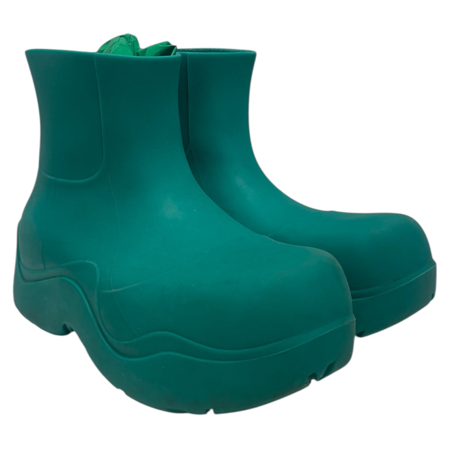 BOTTEGA VENETA/Boots/EU 36/GRN/emrald puddle boots view 1
