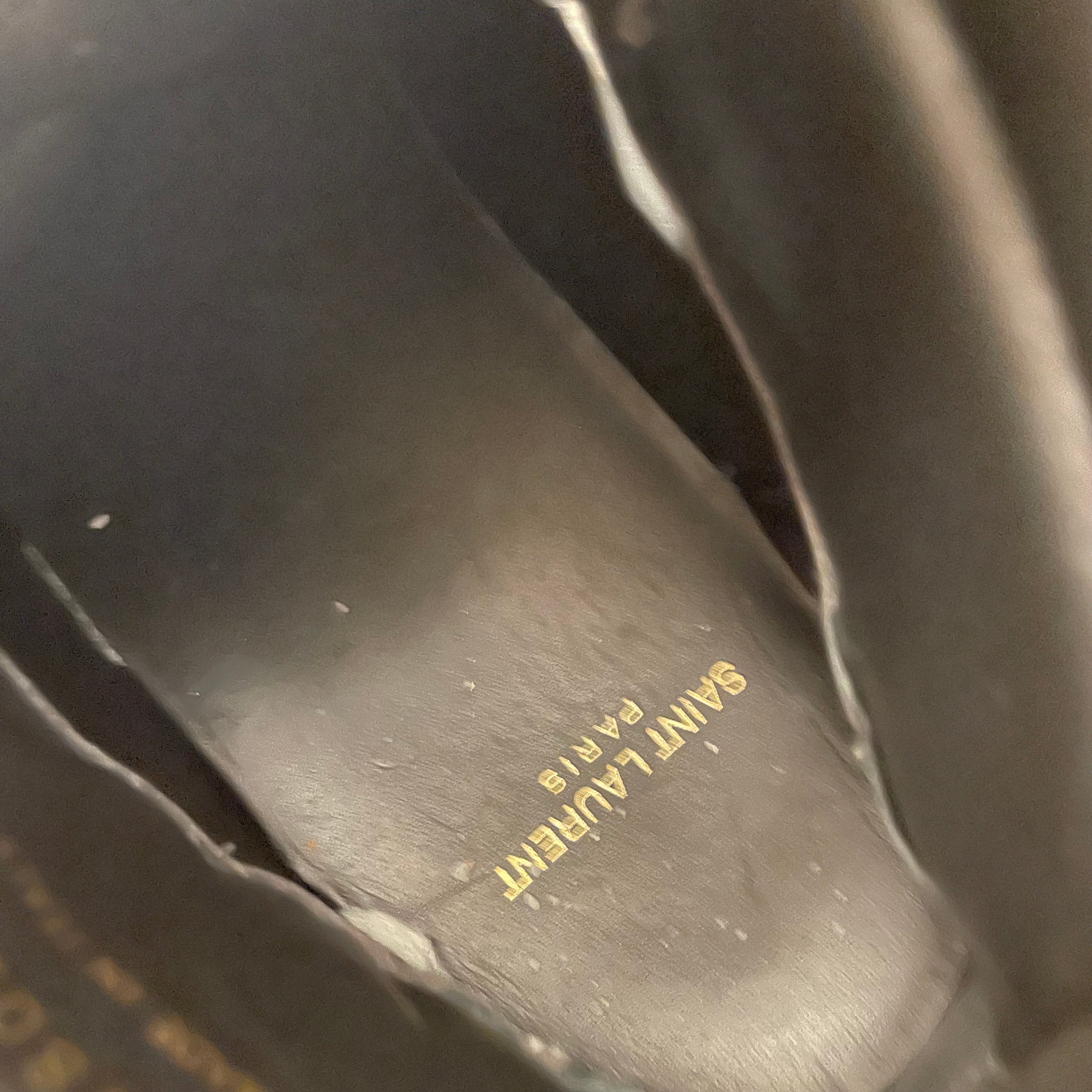SAINT LAURENT/Hi-Sneakers/EU 41/Nylon/BLK/ view 3