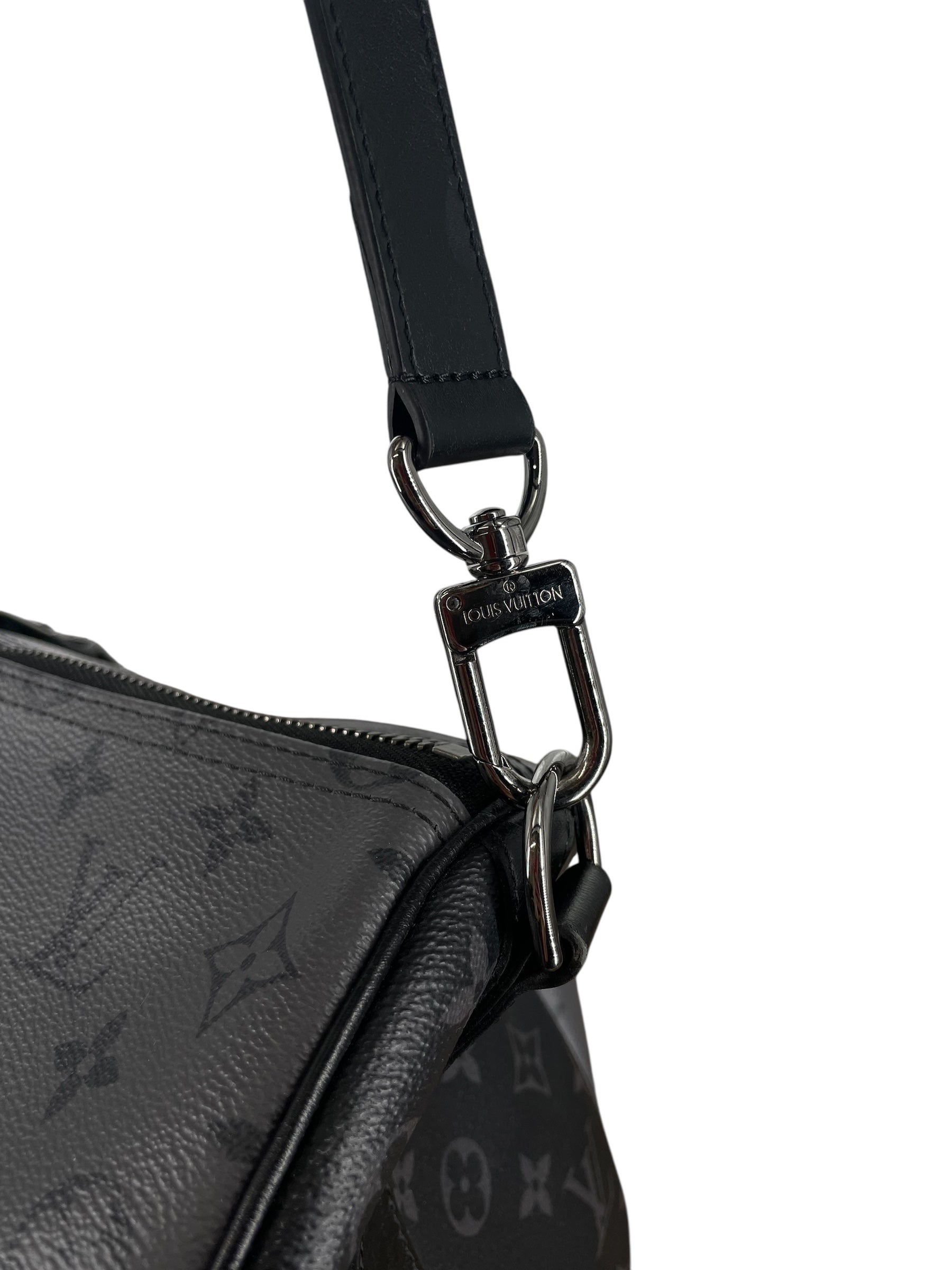 LOUIS VUITTON/Luggage/Monogram/Leather/GRY/KEEPALL 50 BANDOULIERE MONOGRM view 5