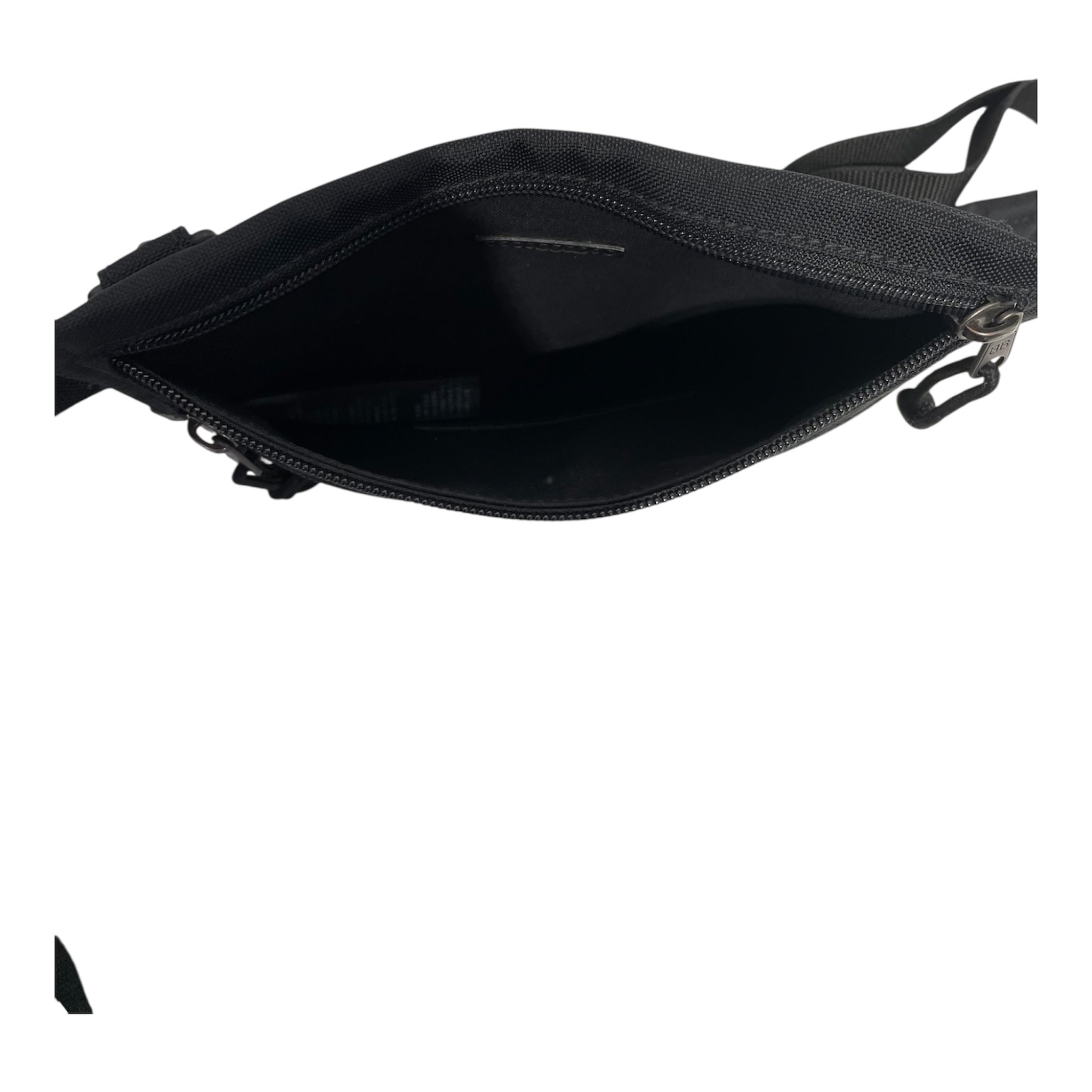 BALENCIAGA/Cross Body Bag/Cotton/BLK/2 zippers view 4