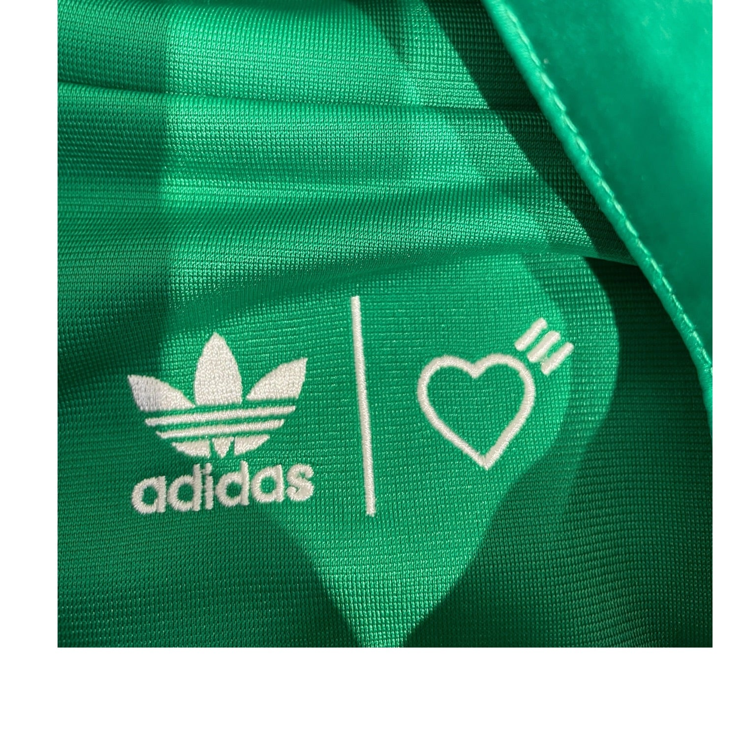 adidas/HUMAN MADE/Track Jkt/XL/Cotton/GRN/REVERSIBLE HUMANMADE PATCH view 3
