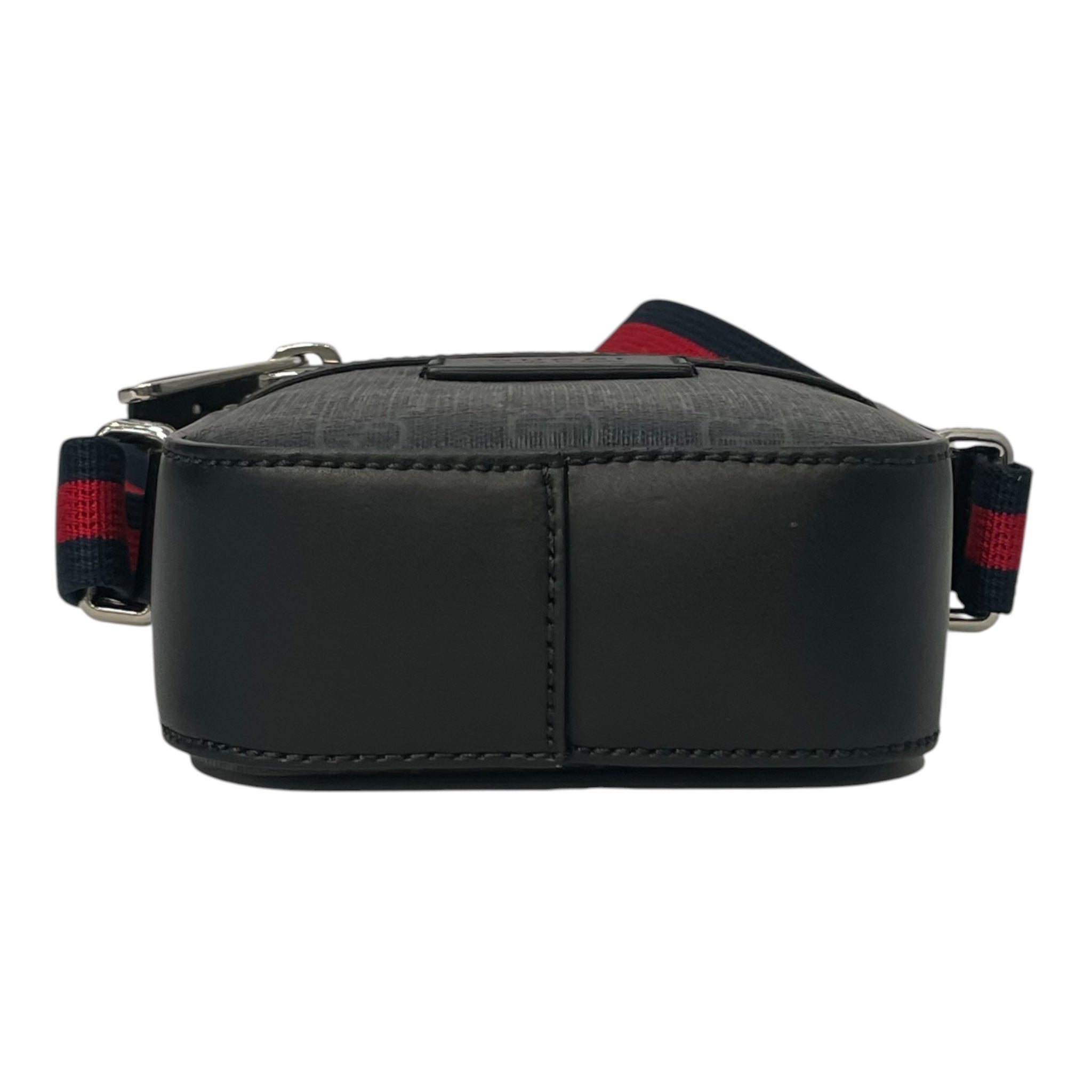 GUCCI/Cross Body Bag/Monogram/Leather/BLK/GG SUPREME CROSSBODY view 3