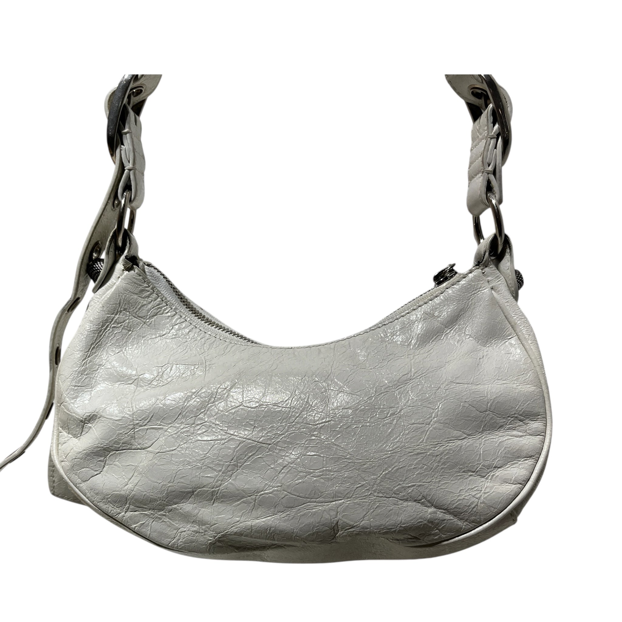BALENCIAGA/Bag/Leather/WHT/LE CAGOLE XS view 5