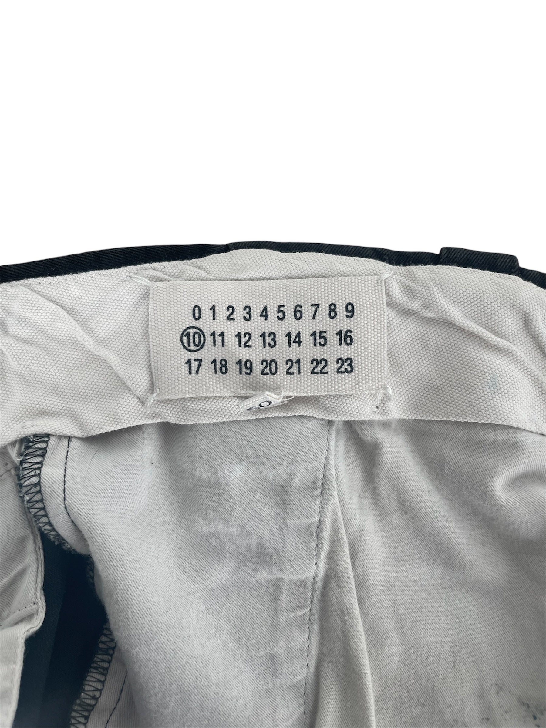 Maison Margiela/Straight Pants/50/Cotton/BLK/03 5794 9931 view 4