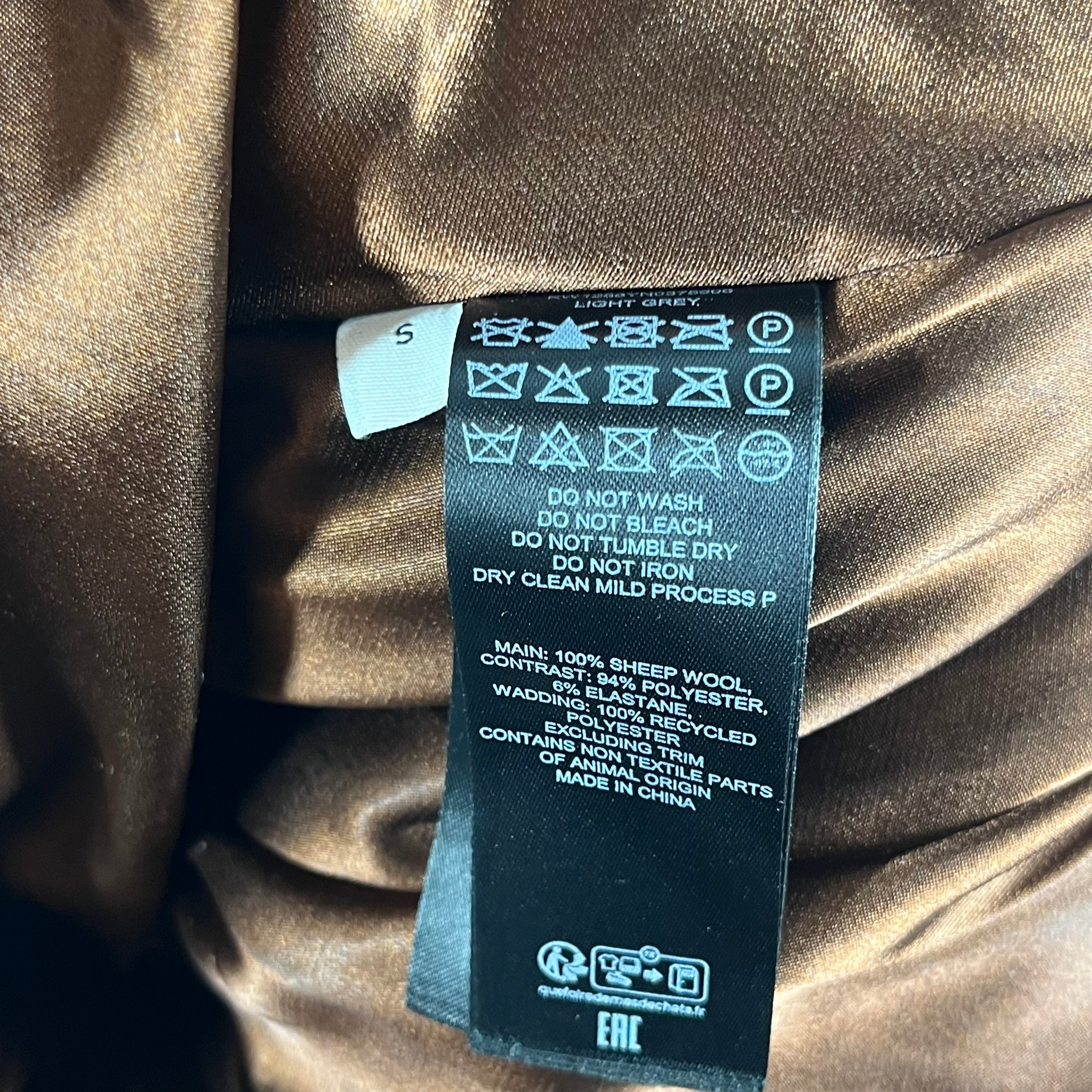 JW ANDERSON(J.W.ANDERSON)/Cardigan/S/GRY/SATIN LINING view 4