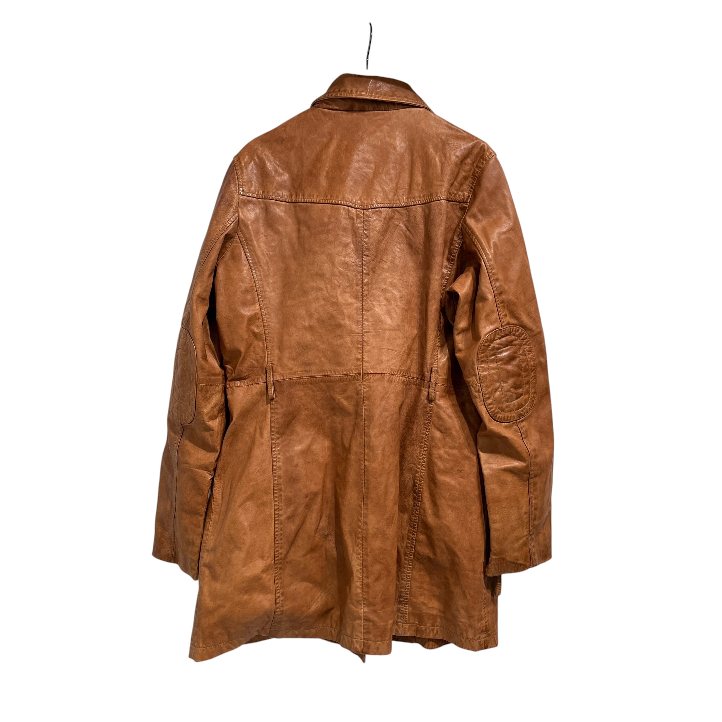 BOD&CHRISTENSEN/Leather Jkt/L/Leather/CML/Assymetrical Zipper view 2