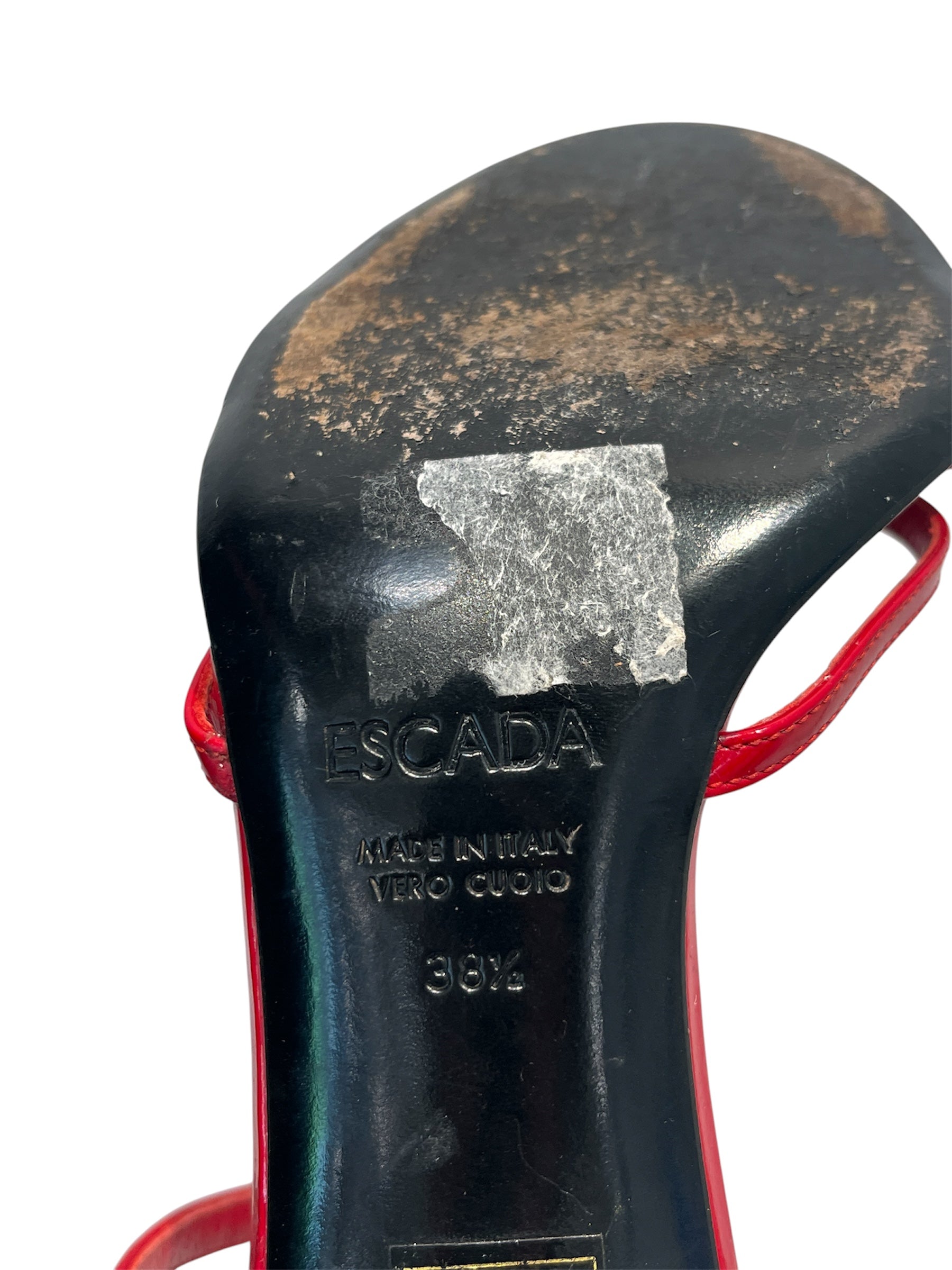 ESCADA/Heels/EU 38.5/RED/CHAINTOE view 3
