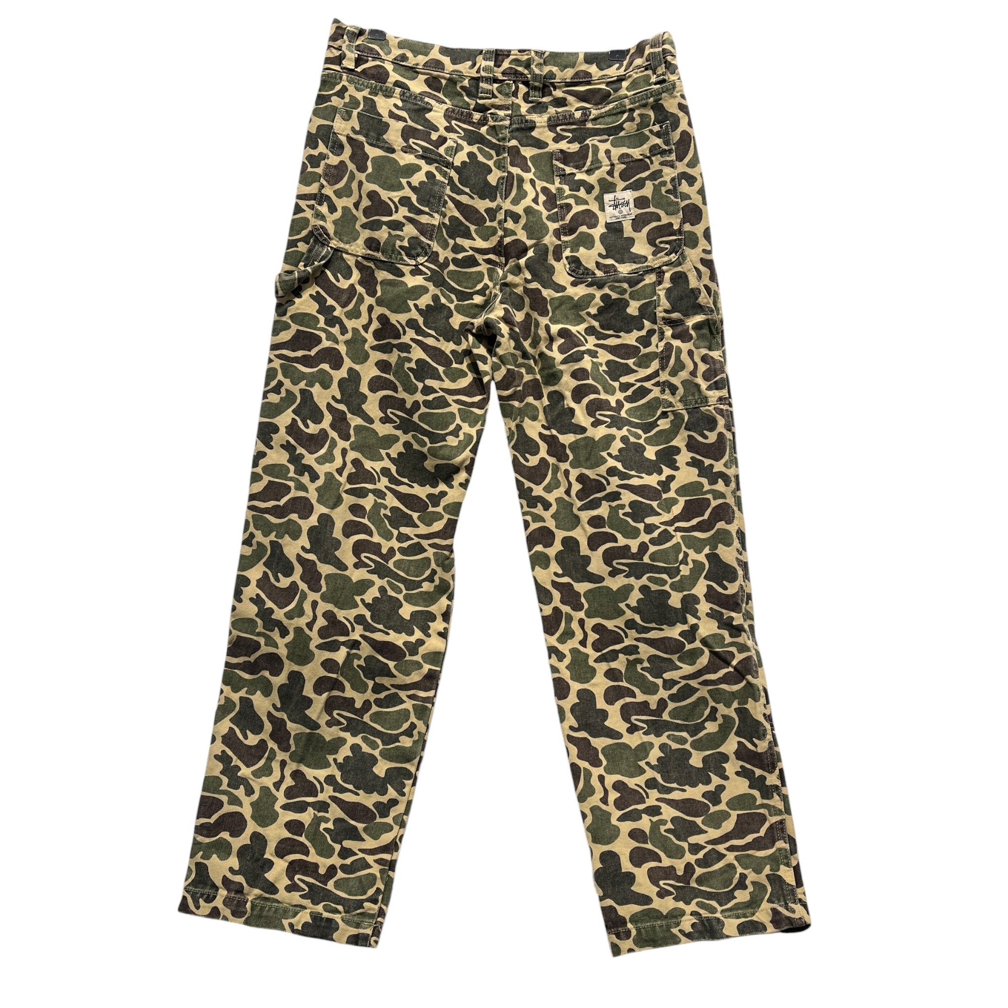 STUSSY/Pants/33/Cotton/GRN/Camouflage/DOUBLE KNEE view 2