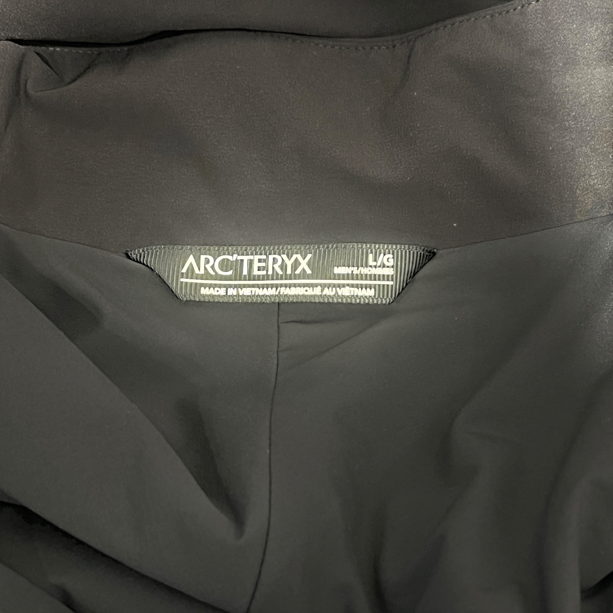 ARC'TERYX/Jacket/L/Nylon/BLK/Graphic/Allium Insulated Tech Pkt Jkt view 3