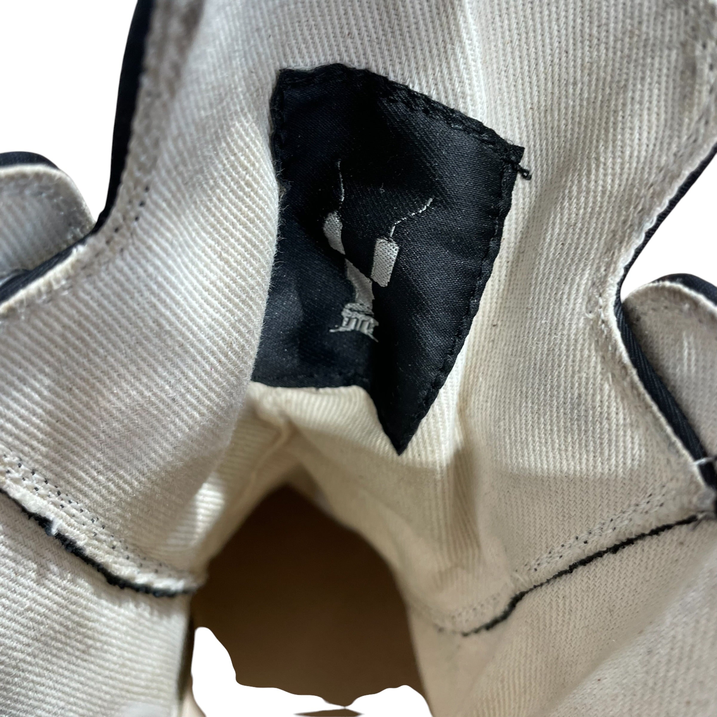 RICK OWENS DRKSHDW/Hi-Sneakers/EU 37/BLK/ramone hightop stacked sneaker view 8